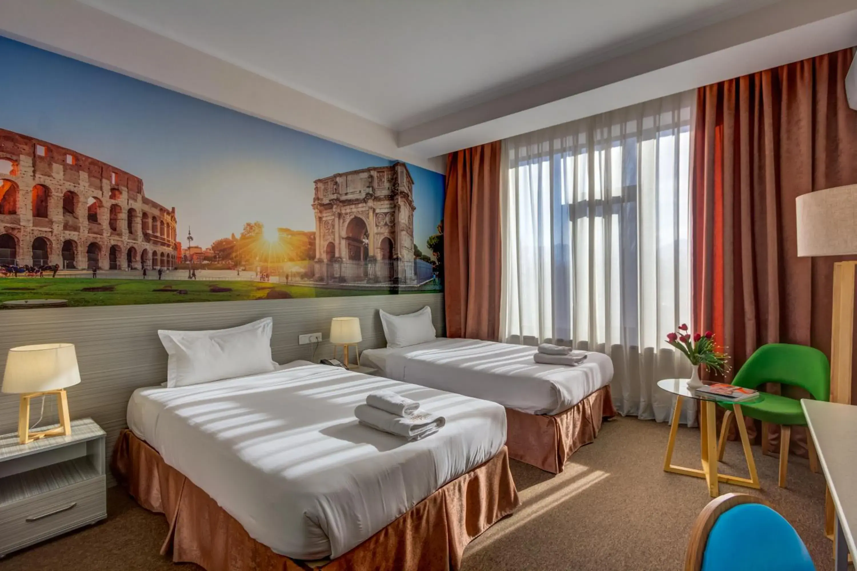 Double or Twin Room - single occupancy - Disability Access in Hotel Bridges Bishkek Double or Twin Room - single occupancy - Disability Access in Hotel Bridges Bishkek