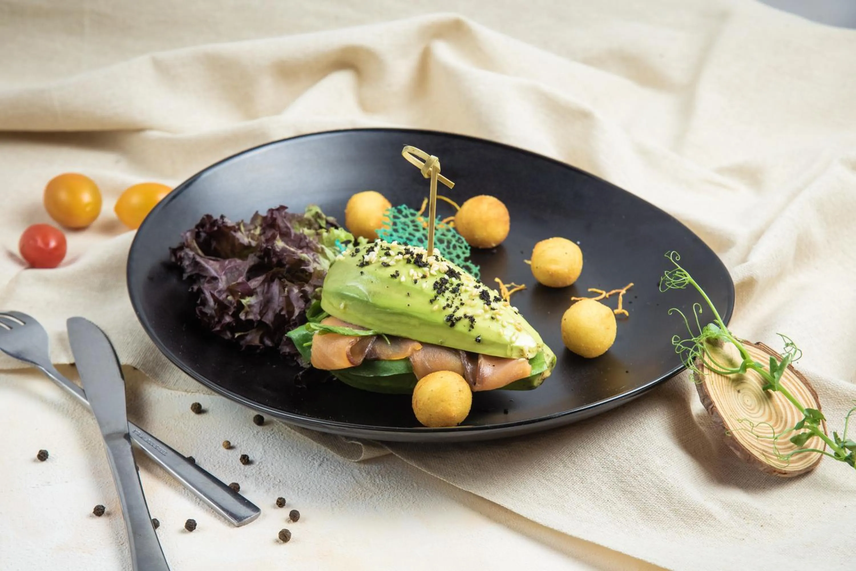 Food in Hotel Bridges Bishkek