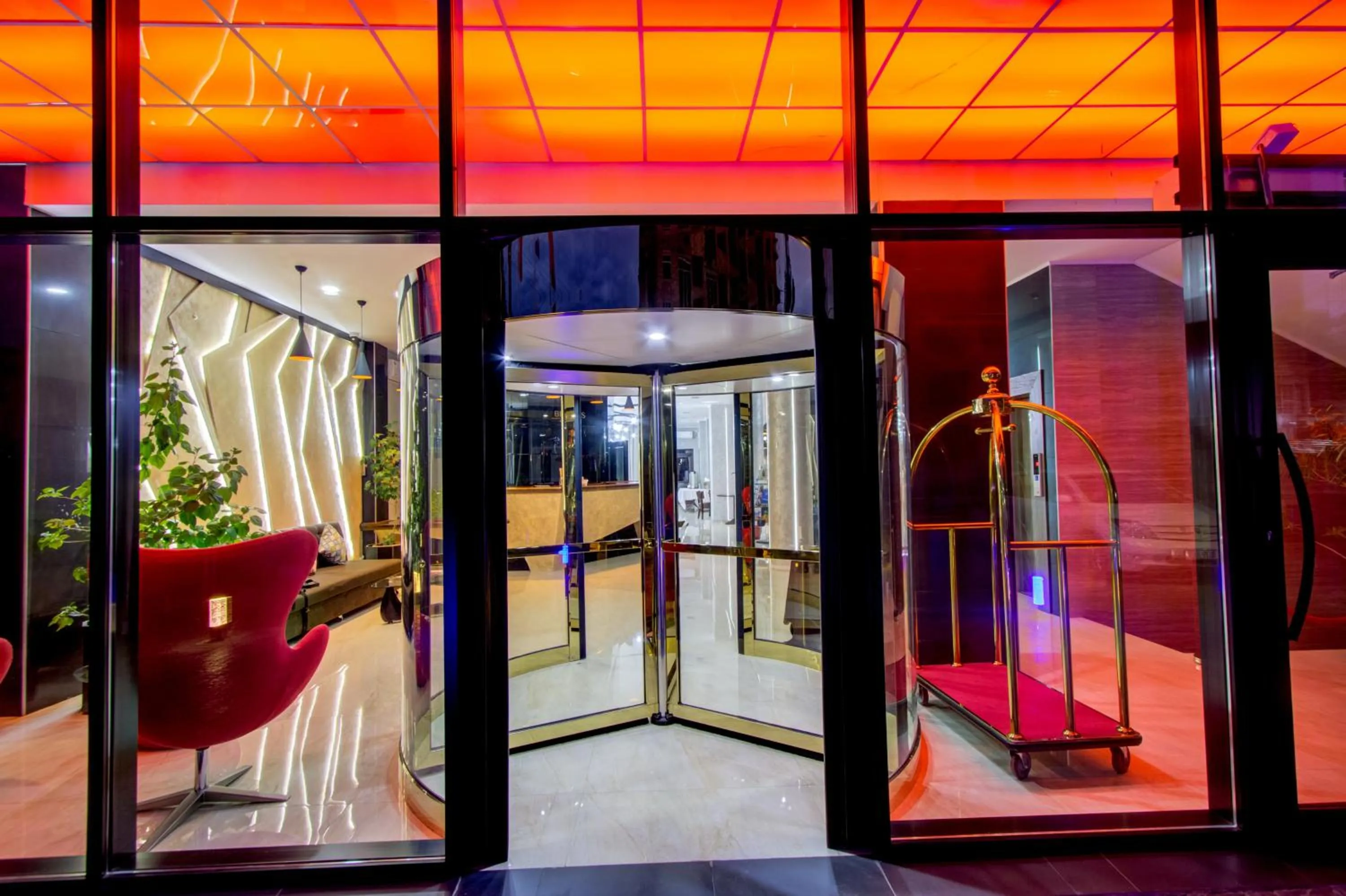 Facade/entrance in Hotel Bridges Bishkek