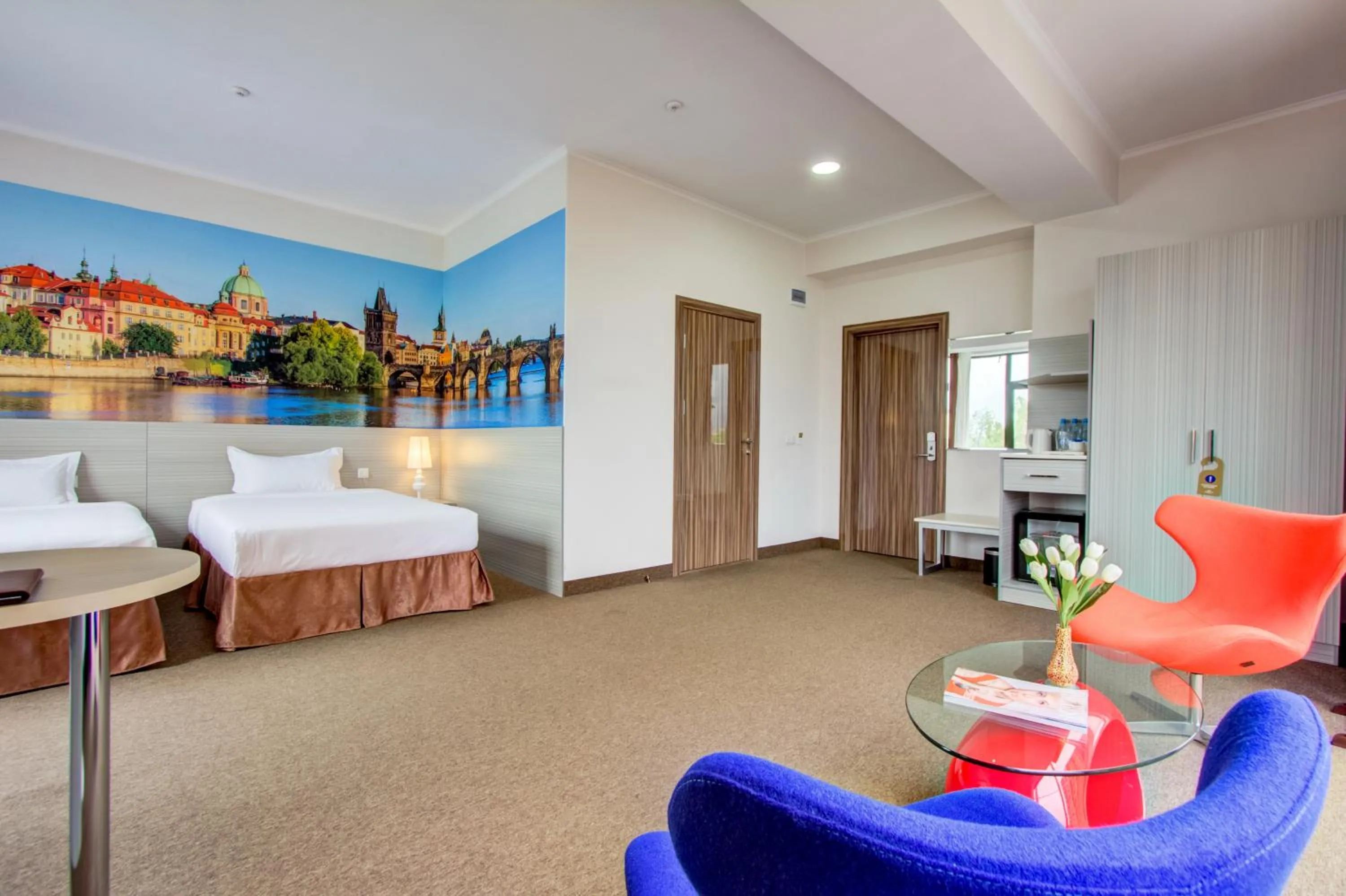 Photo of the whole room in Hotel Bridges Bishkek