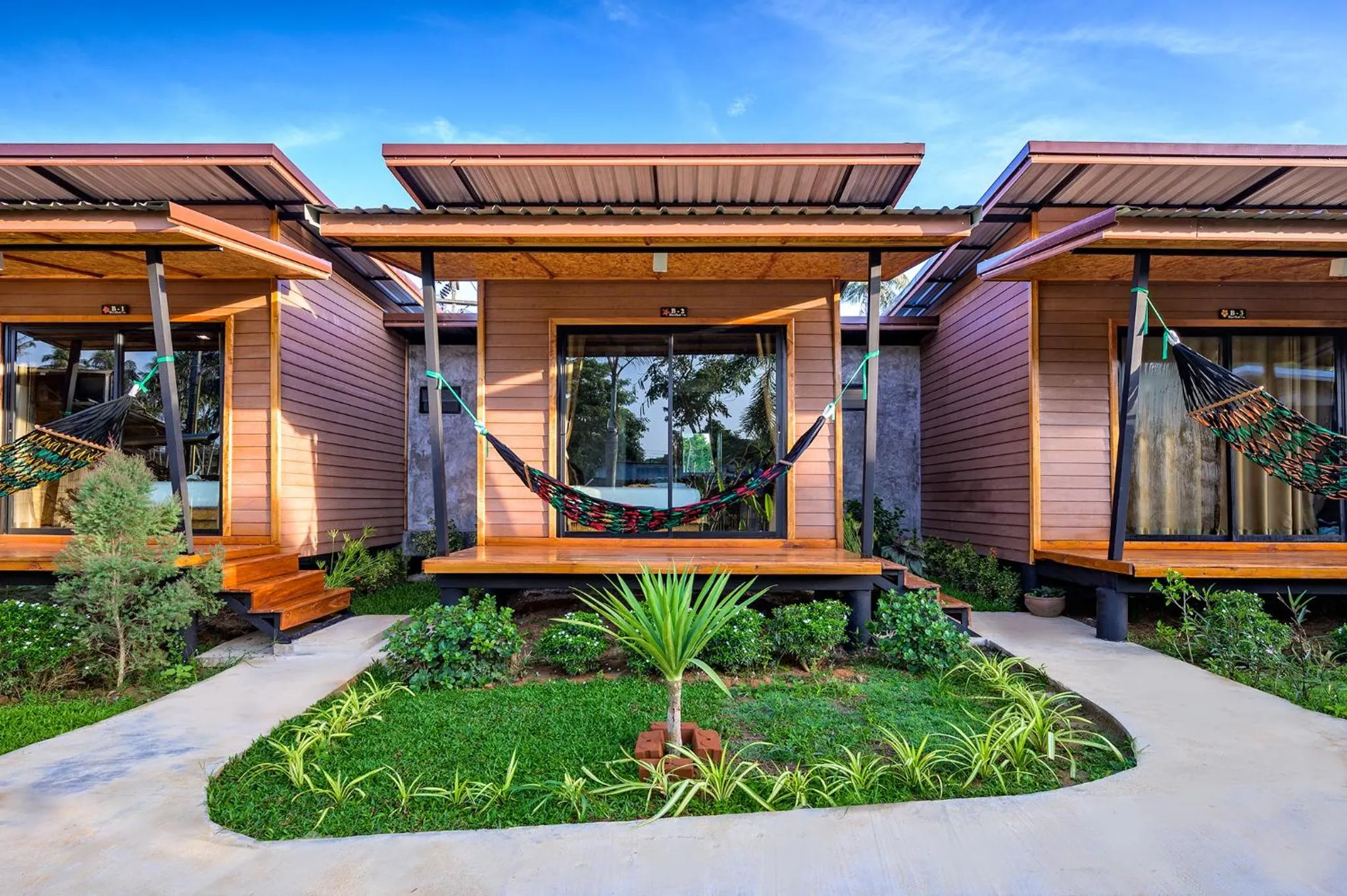 Patio in Baan Check In