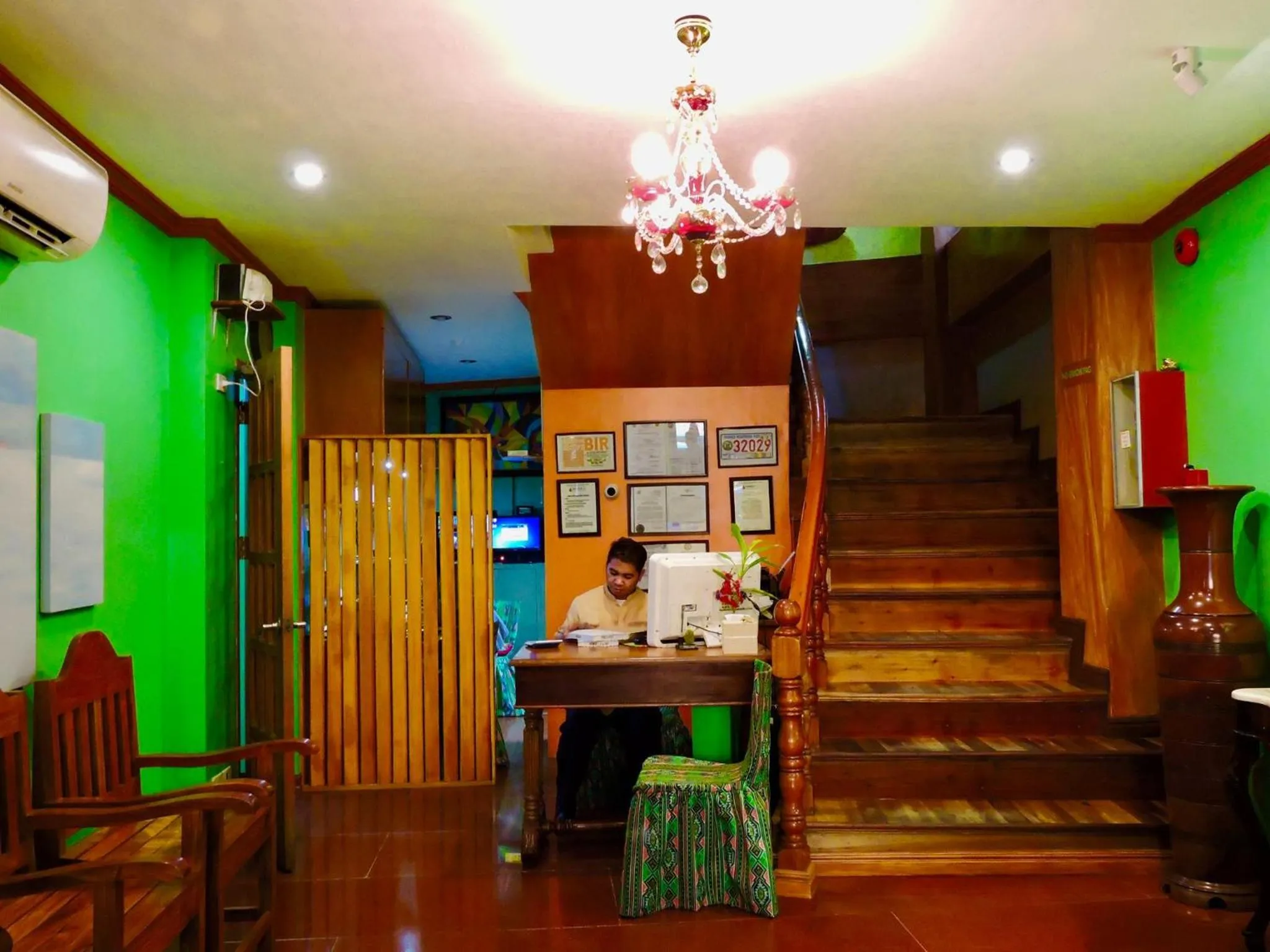 Lobby or reception in TINHAT Halal حلال Certified Boutique Hotel And Restaurant