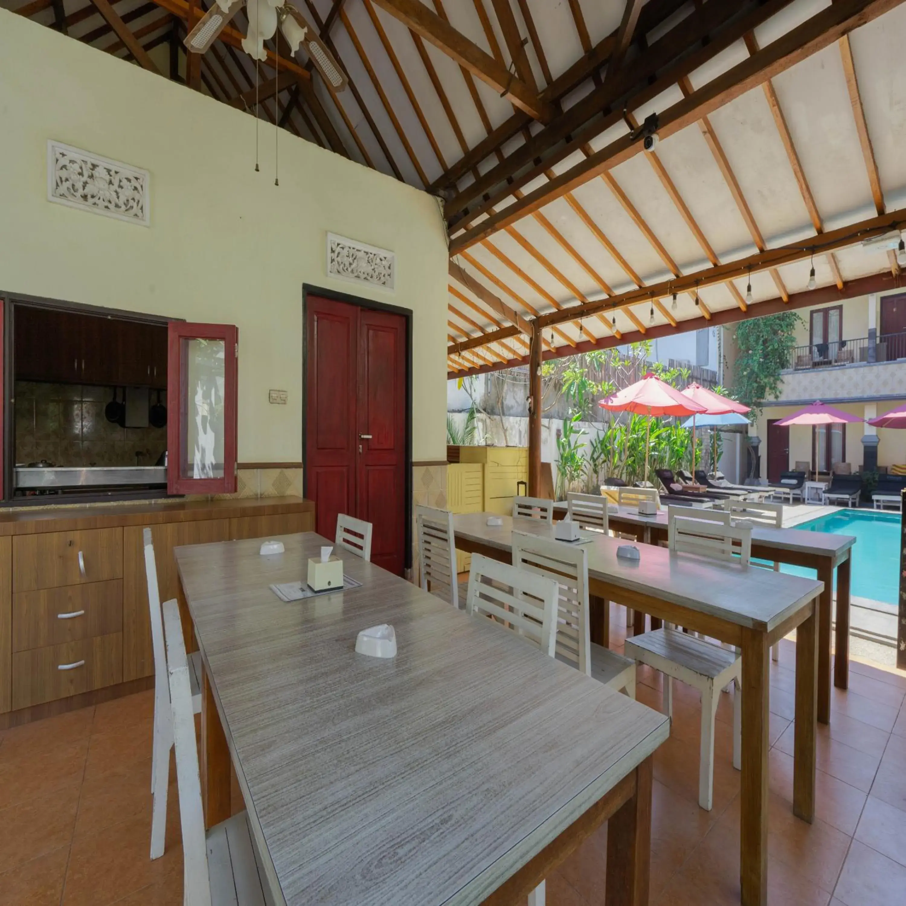 Seating area in Urbanview My Home One Gili Trawangan Seating area in Urbanview My Home One Gili Trawangan