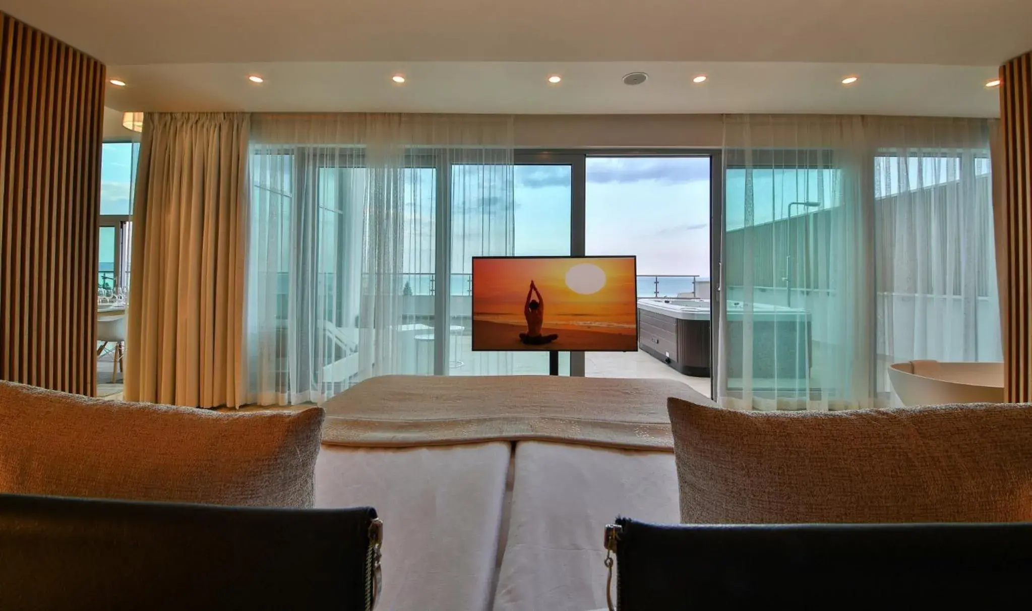 Bed in Flamingo Grand Hotel & Spa Bed in Flamingo Grand Hotel & Spa