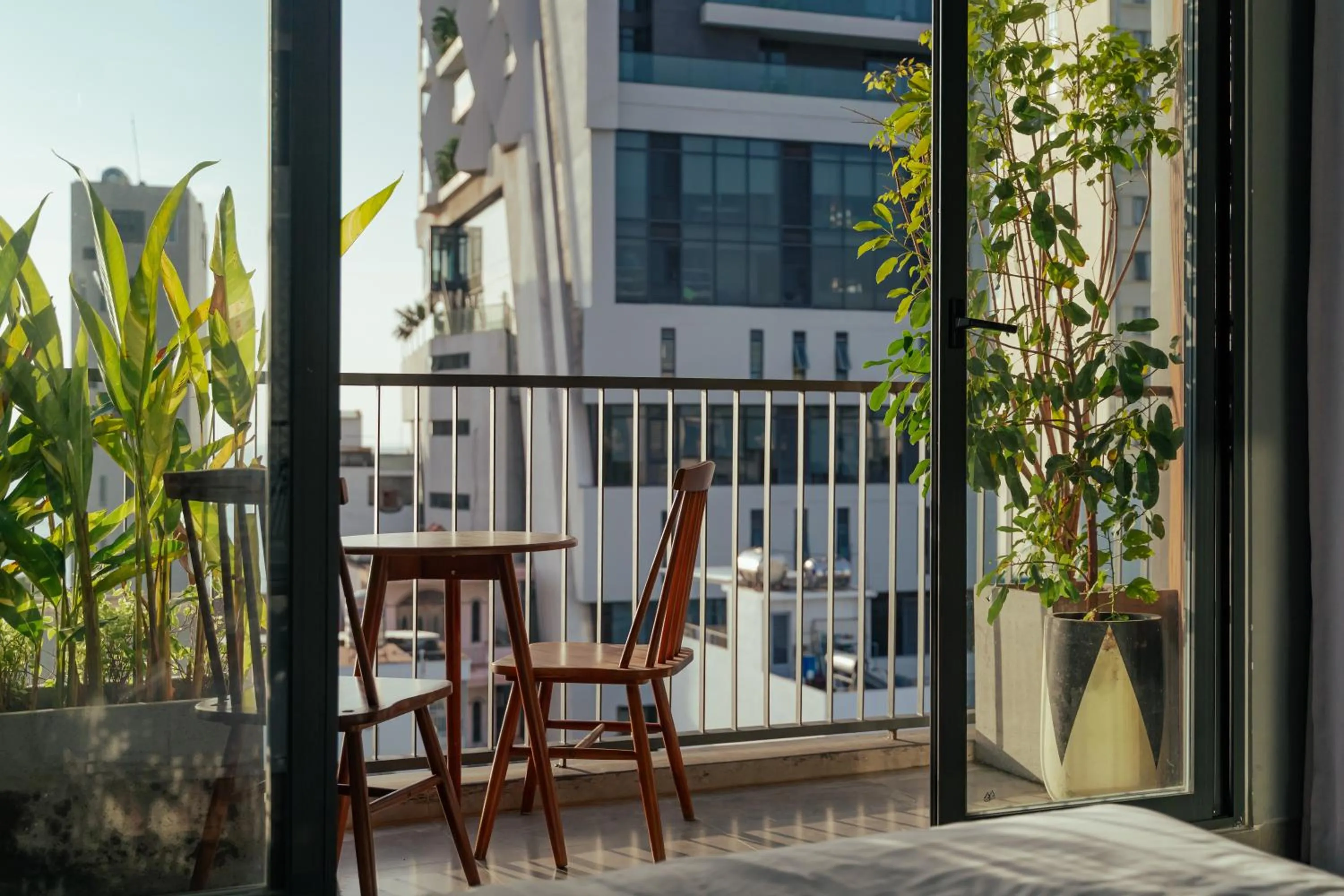 Balcony/Terrace in Marilyn Boutique Hotel Nha Trang