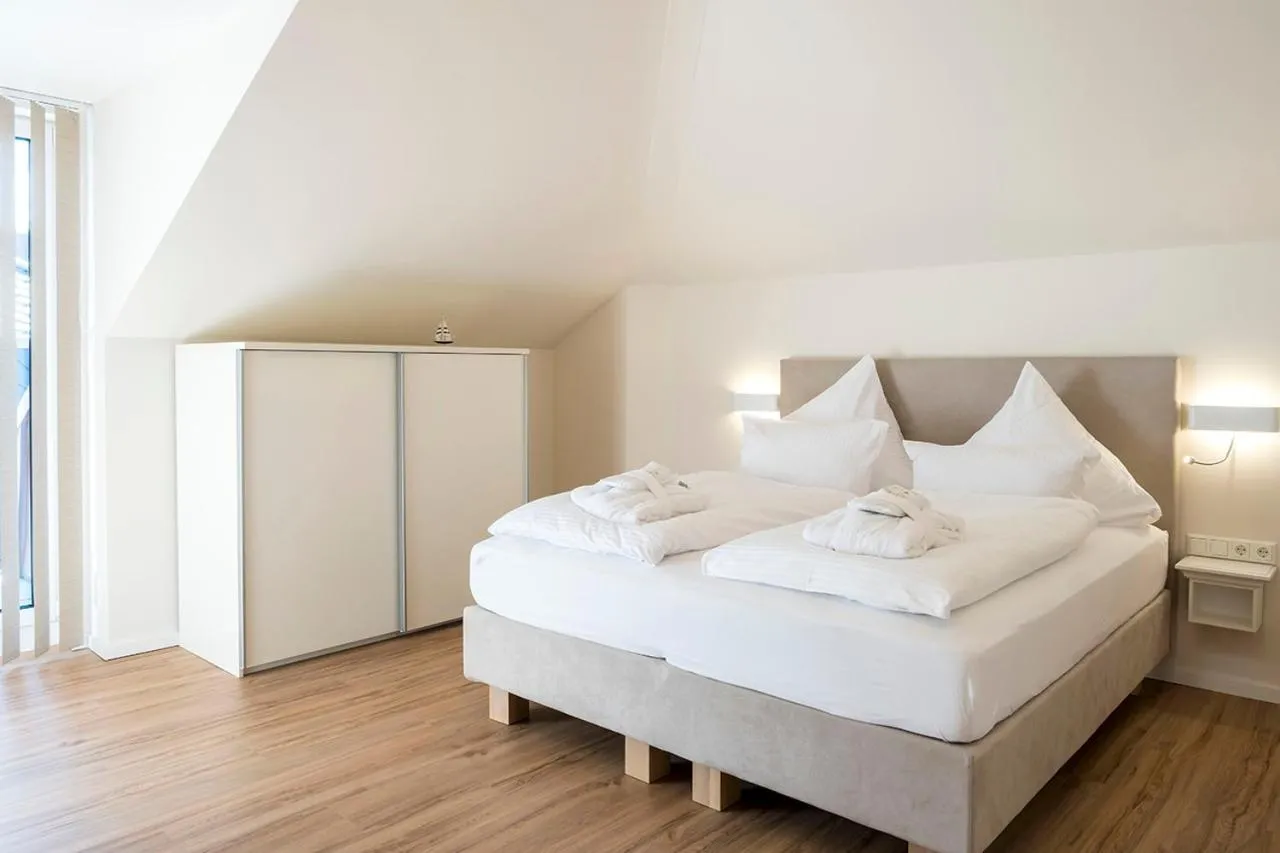Bedroom, Bed in Hotel Haus am Meer