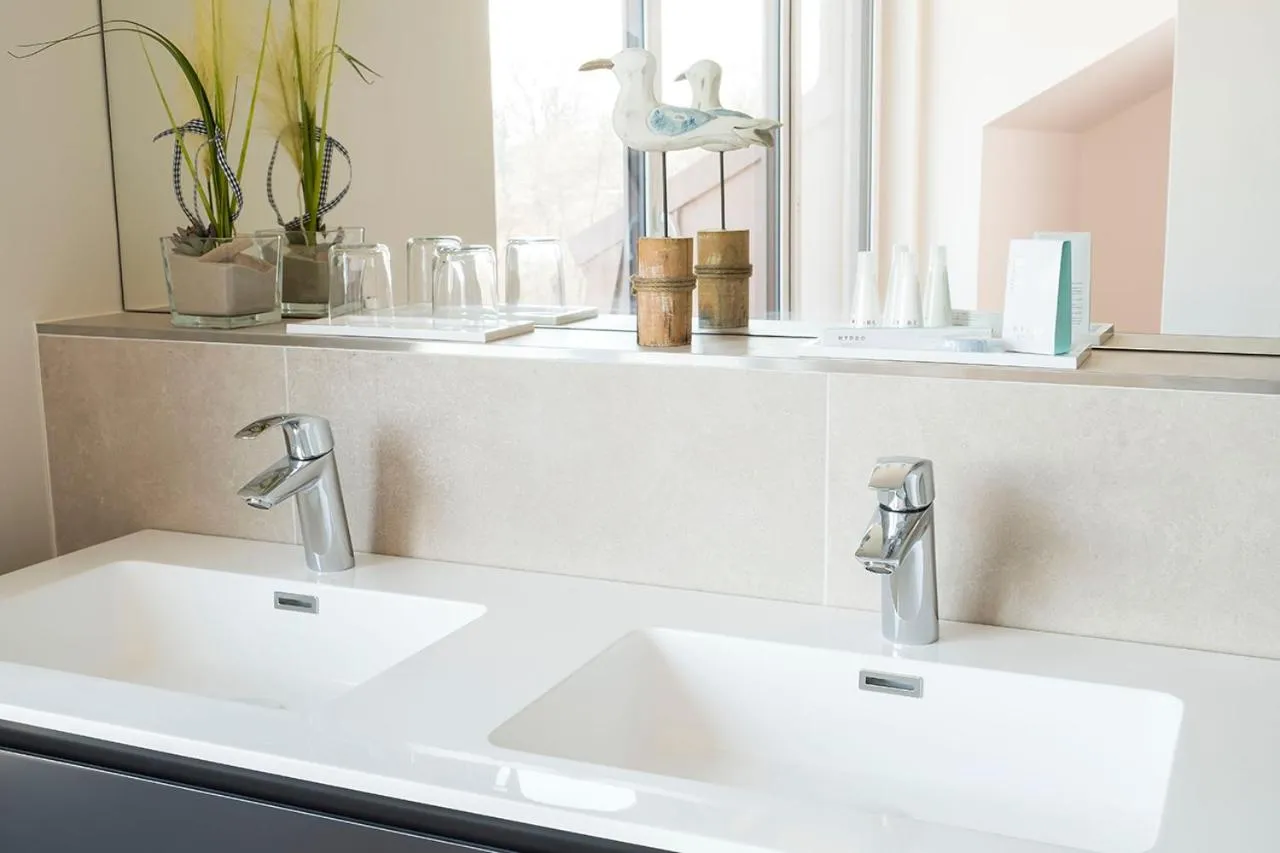 Bathroom in Hotel Haus am Meer