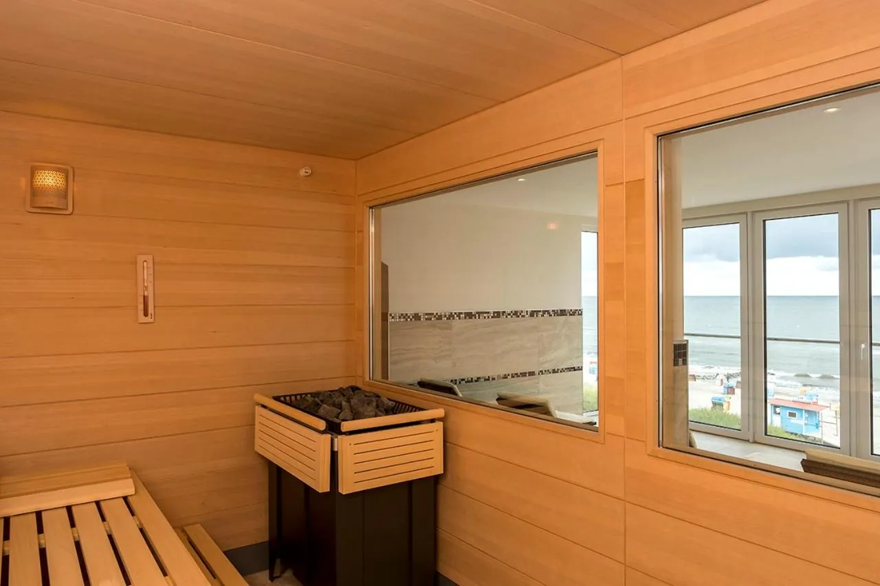 Sauna in Hotel Haus am Meer