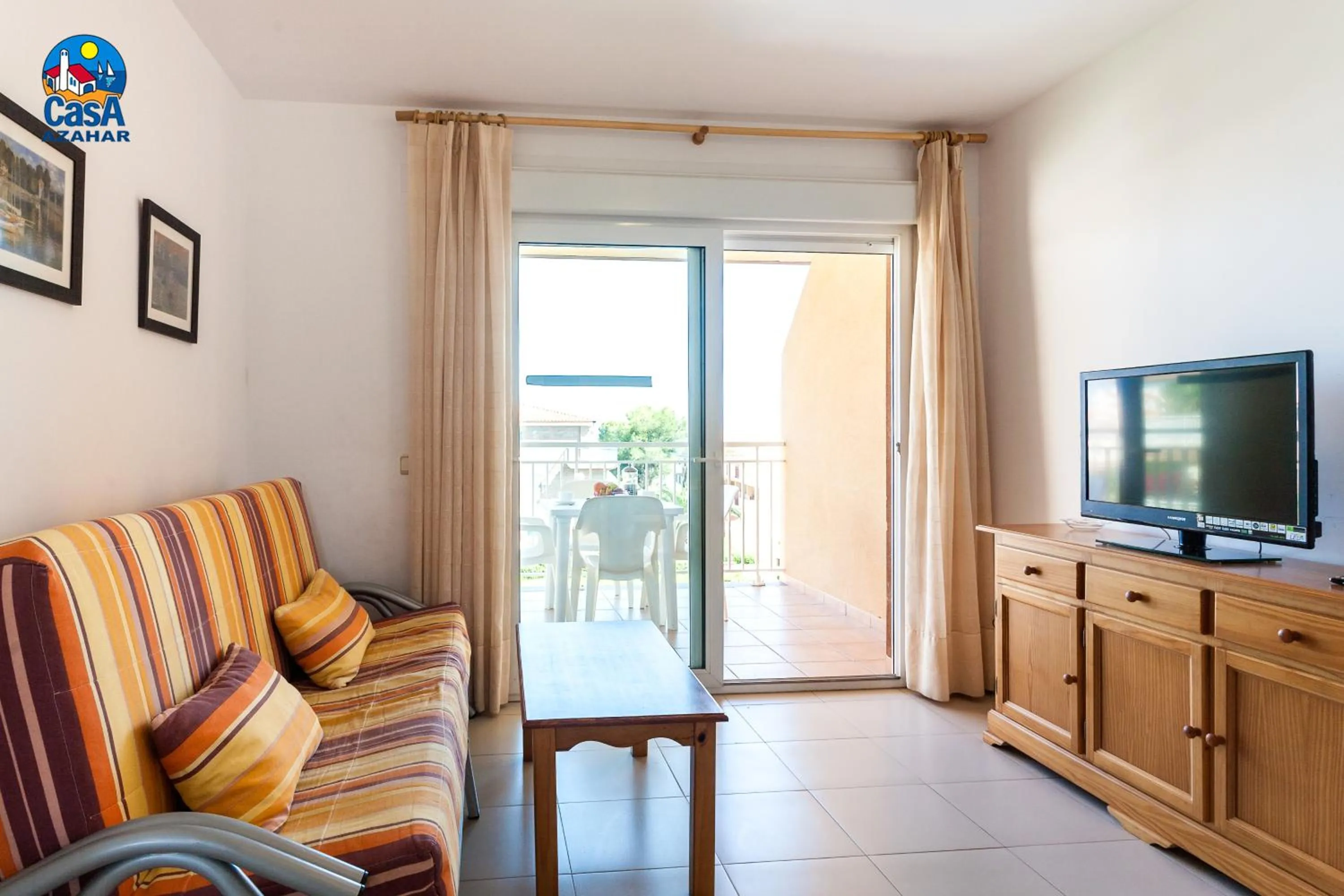 Living room in Apartamentos Bovalar Casa Azahar