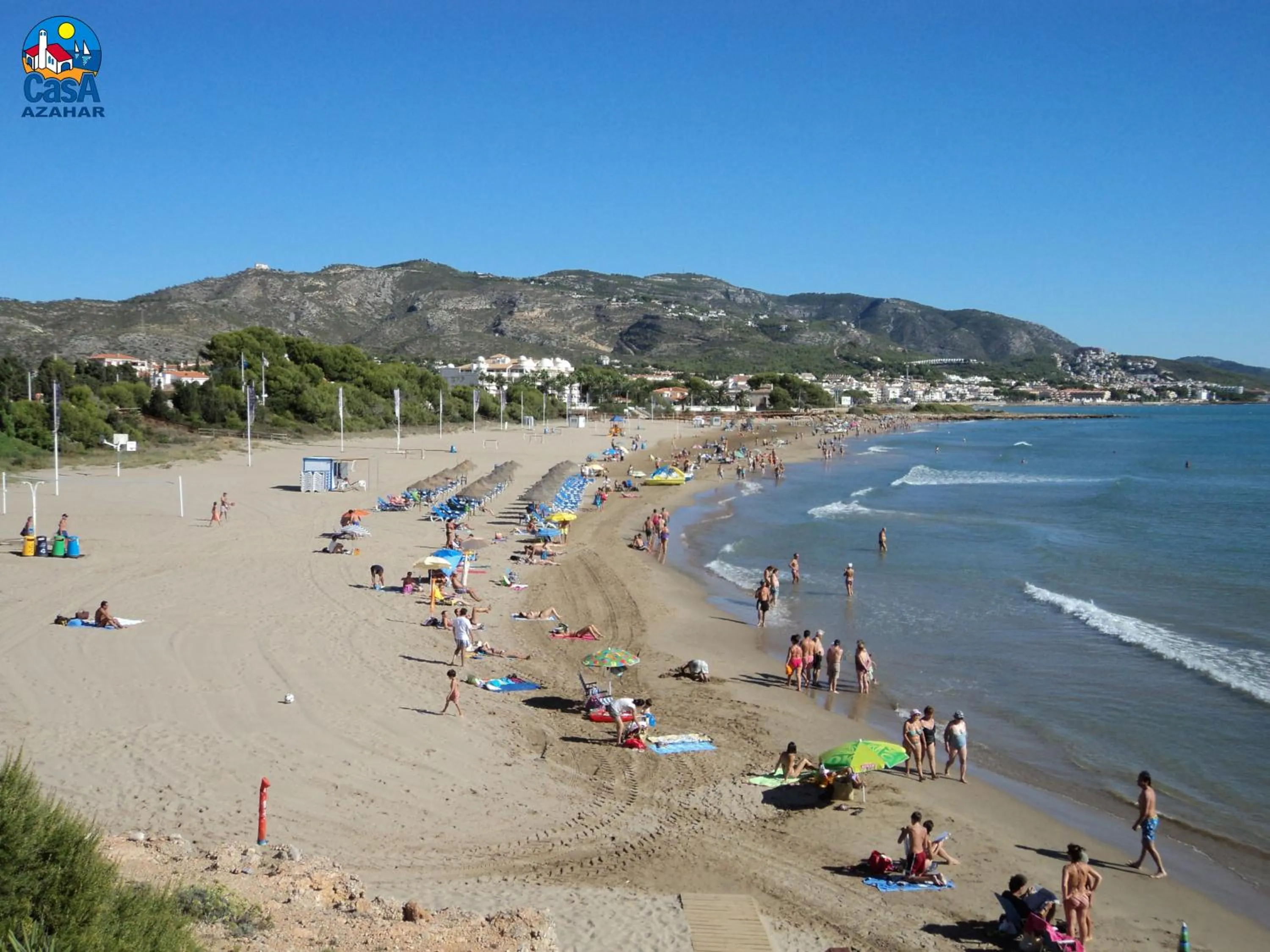 Beach in Apartamentos Bovalar Casa Azahar