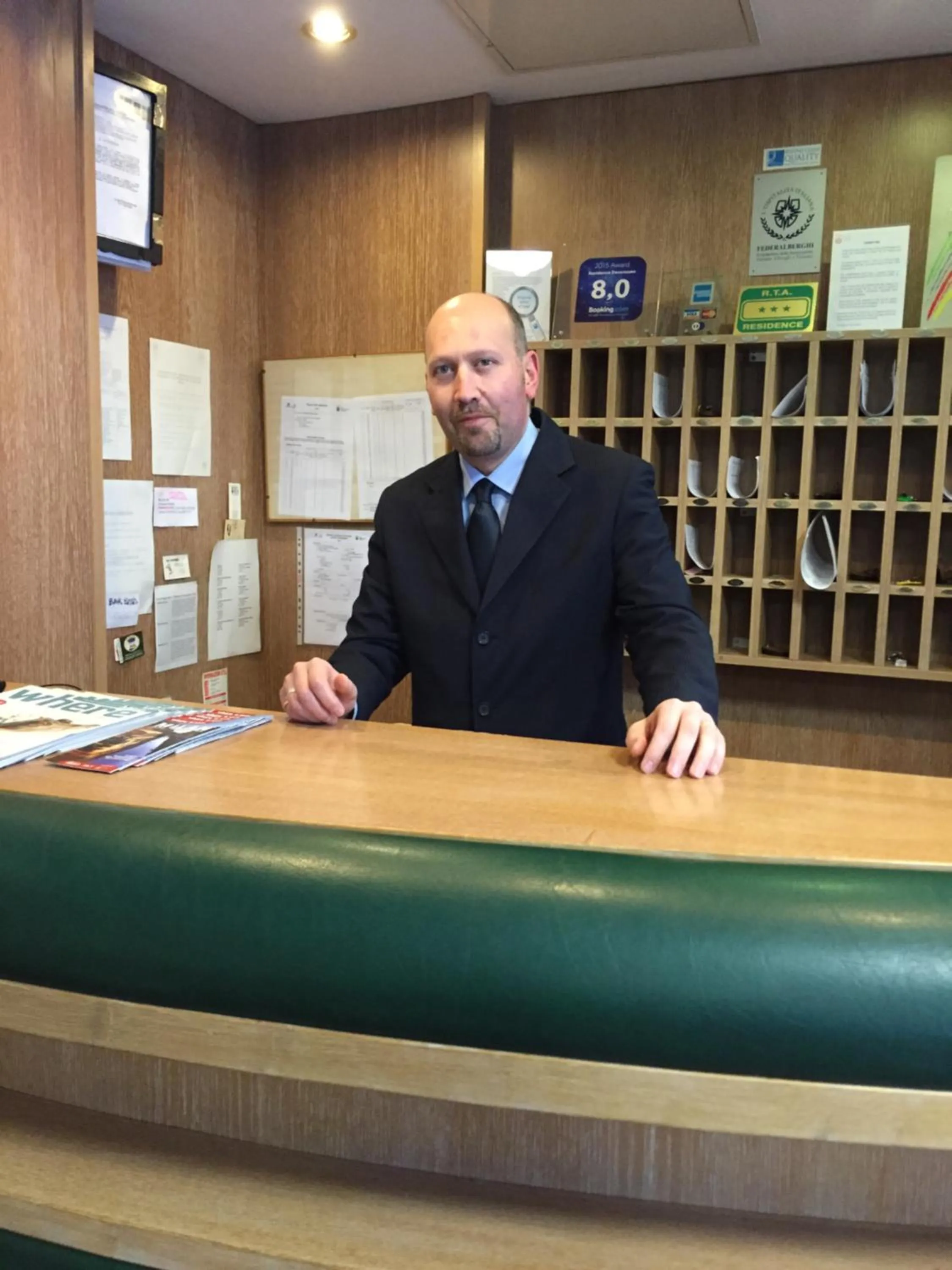 Lobby or reception in Residence Desenzano