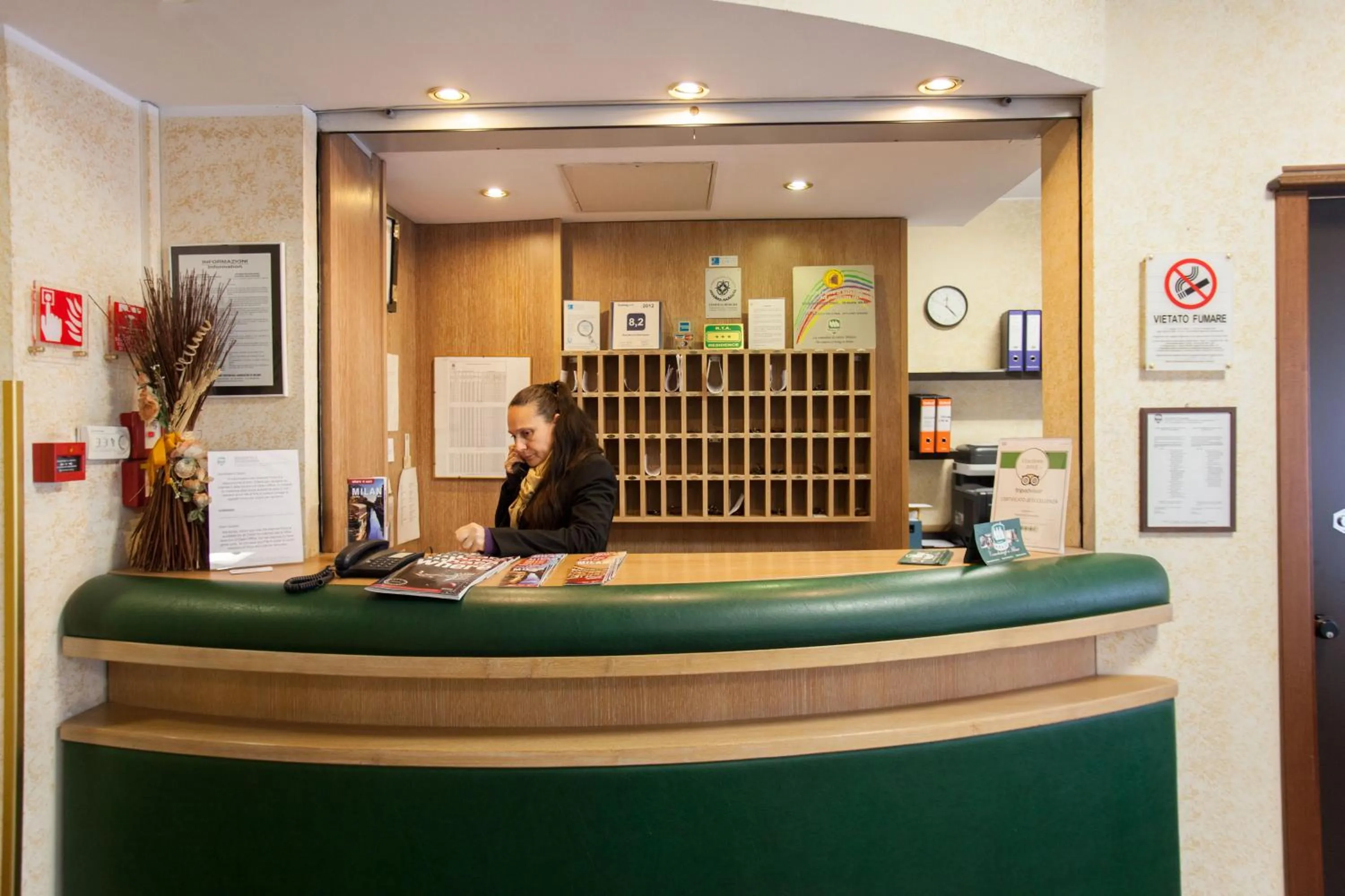 Lobby or reception in Residence Desenzano