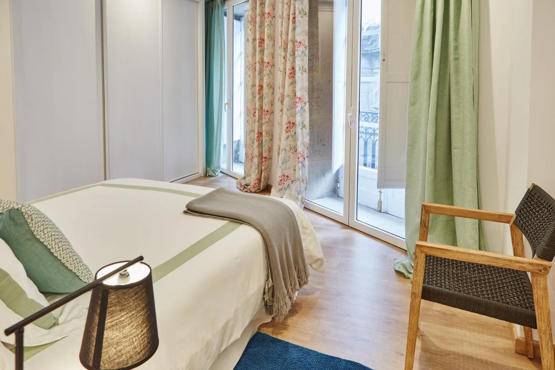 Bed in Apartamentos Orfas