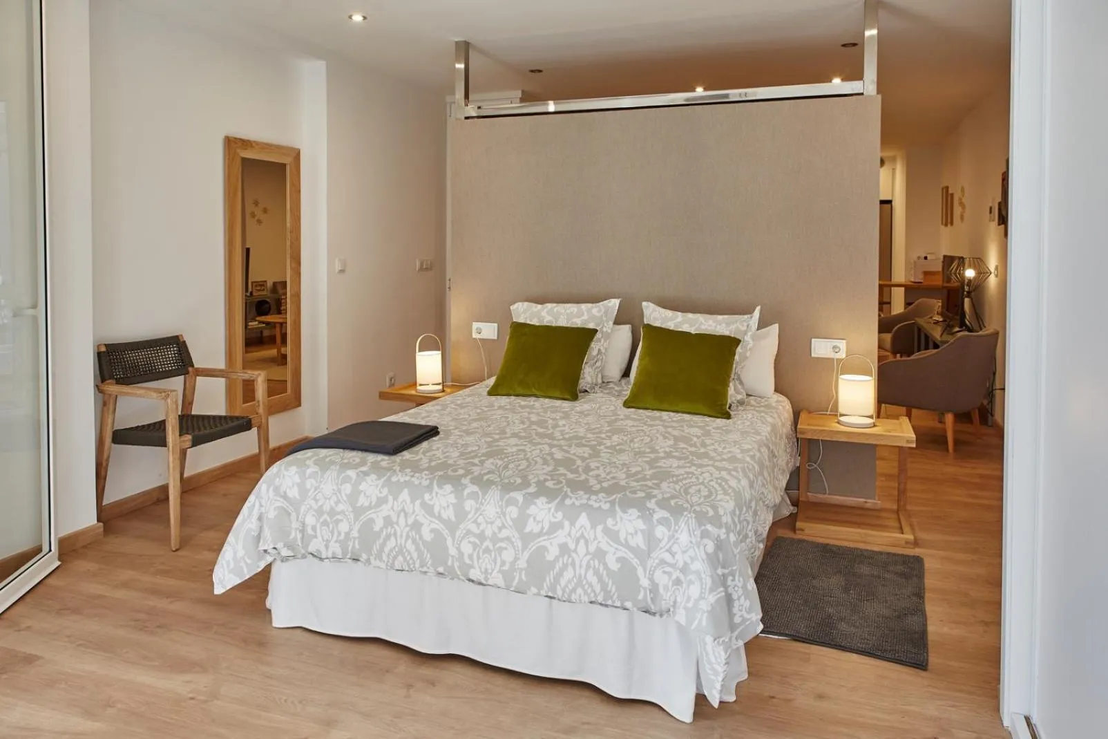 Bed in Apartamentos Orfas