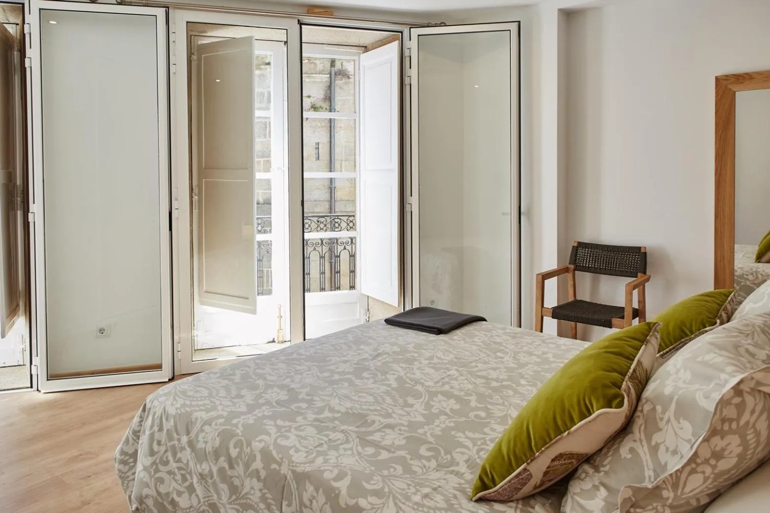 Bed in Apartamentos Orfas