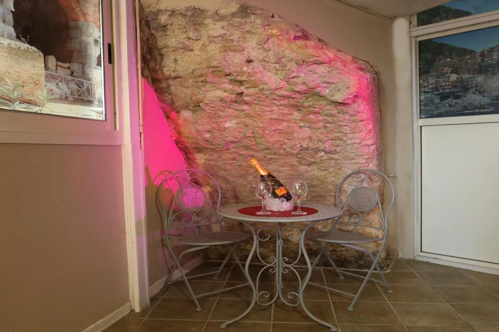 Decorative detail in pergolesi