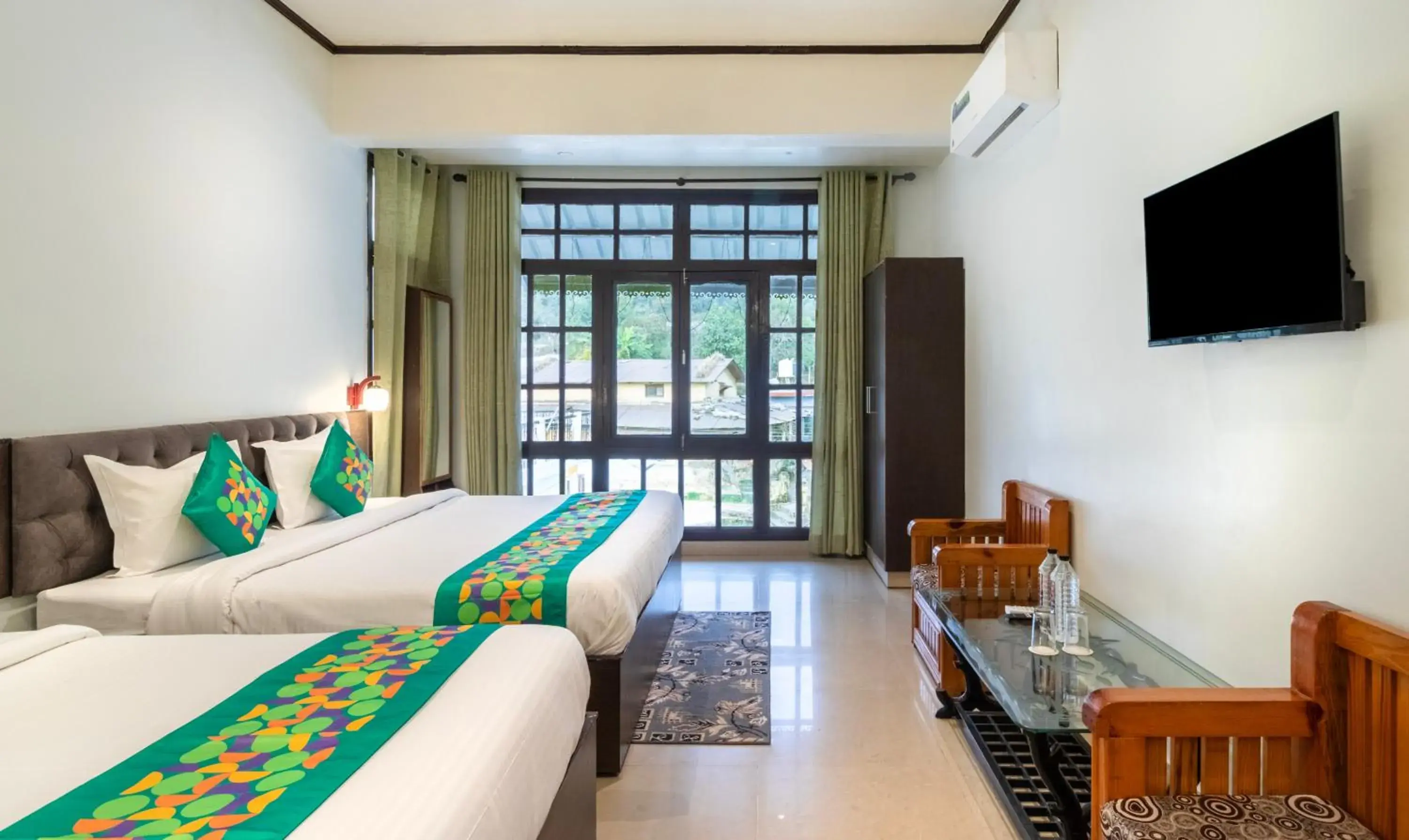 Bedroom, Bed in Treebo Spring Birds - Kainchi Dham Bedroom, Bed in Treebo Spring Birds - Kainchi Dham