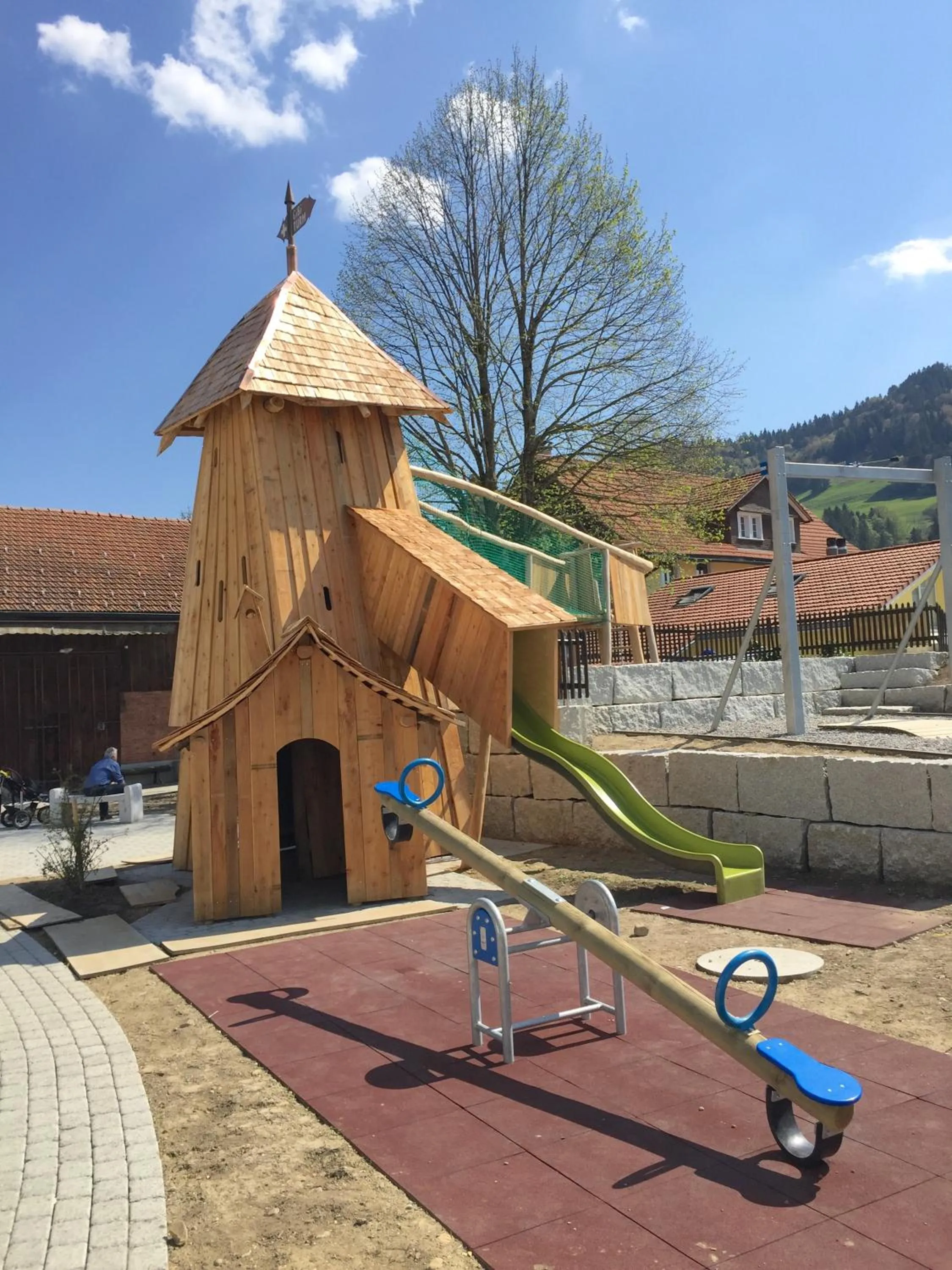 Children play ground in Hotel Gibswilerstube