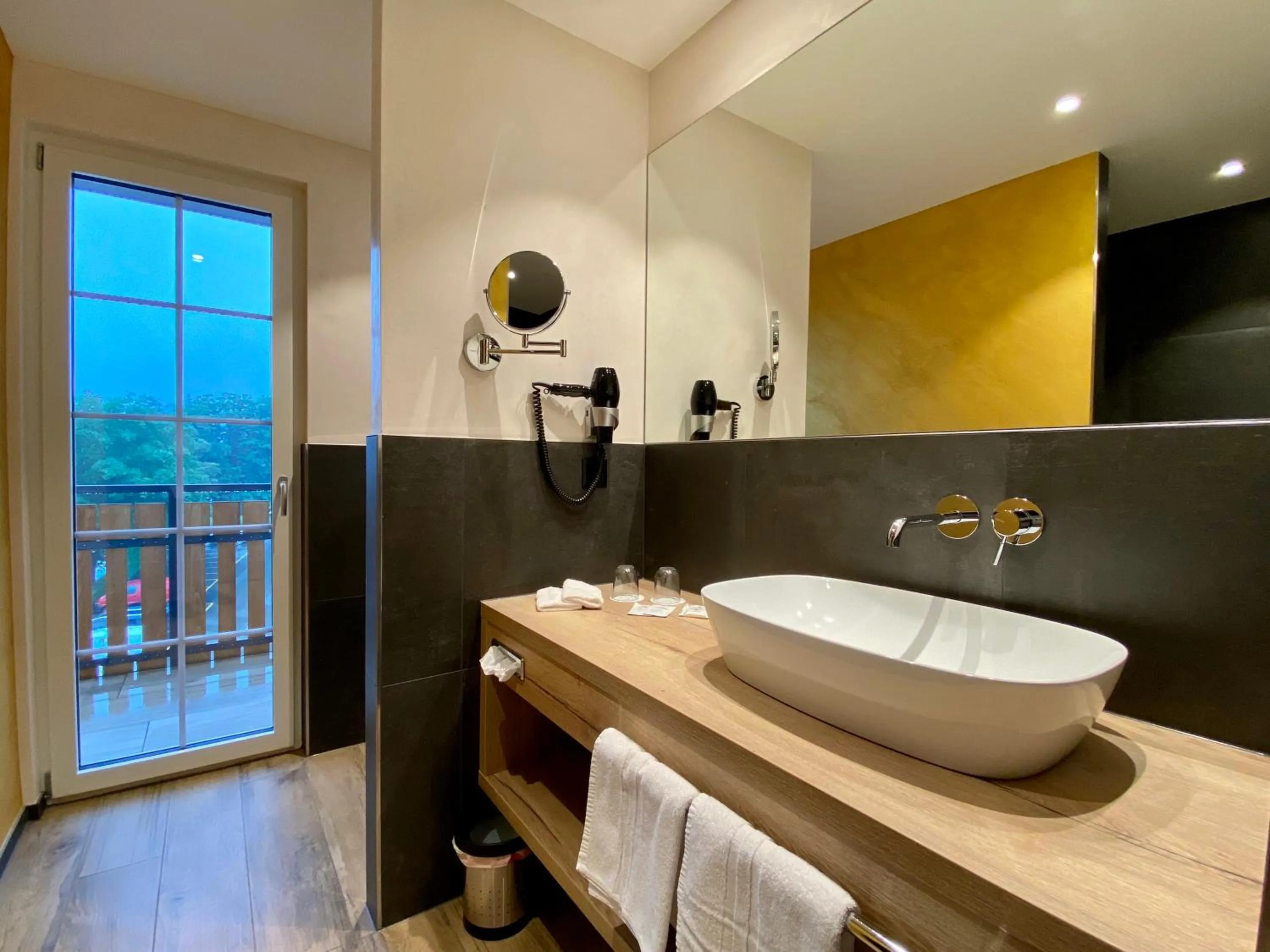 Bathroom in Hotel Gibswilerstube