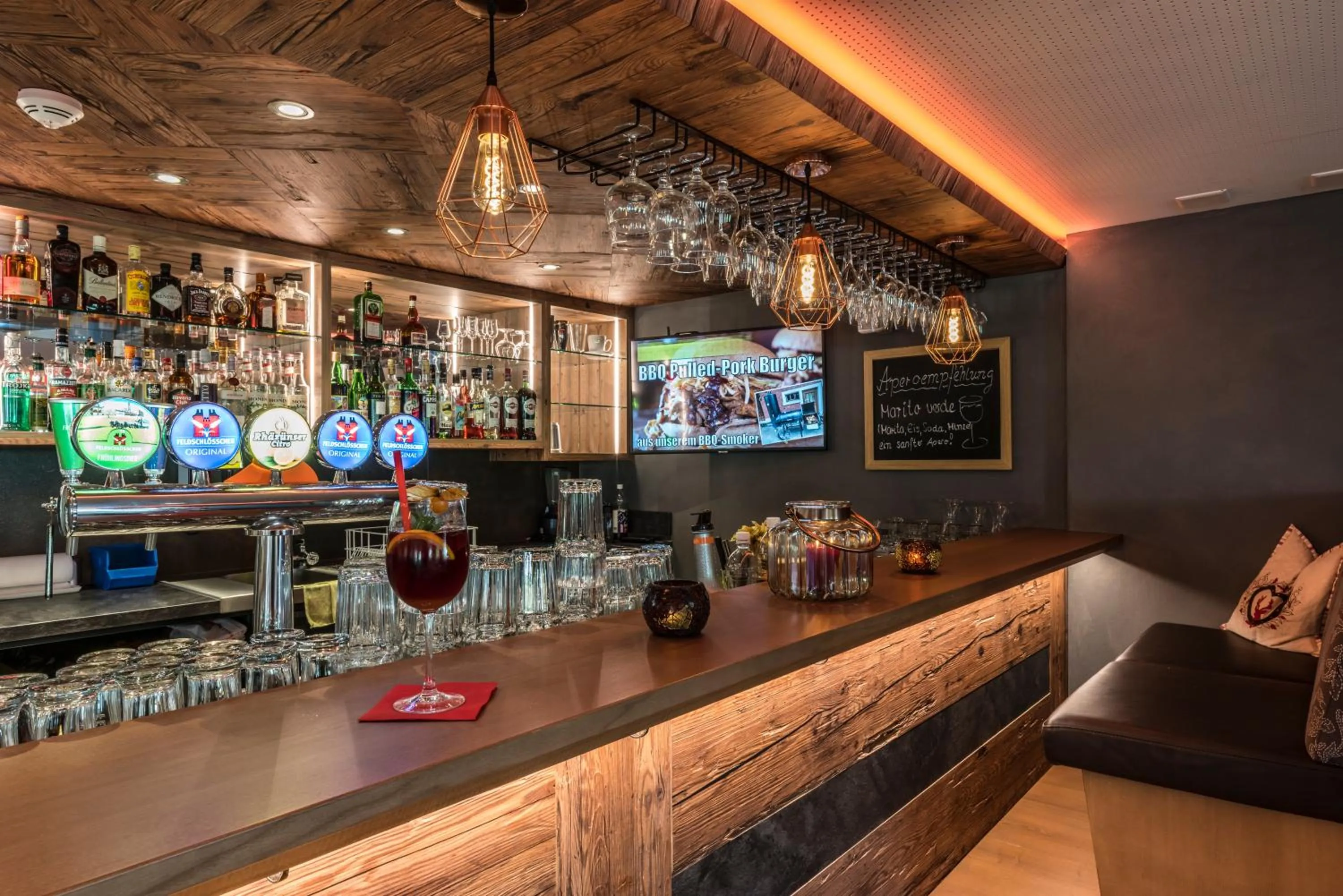 Lounge or bar in Hotel Gibswilerstube