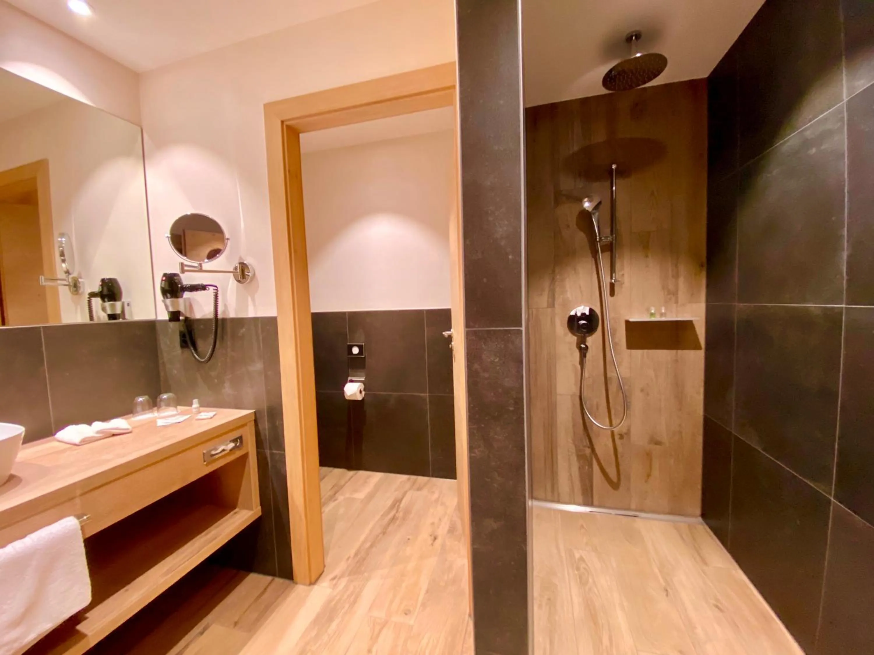 Shower in Hotel Gibswilerstube