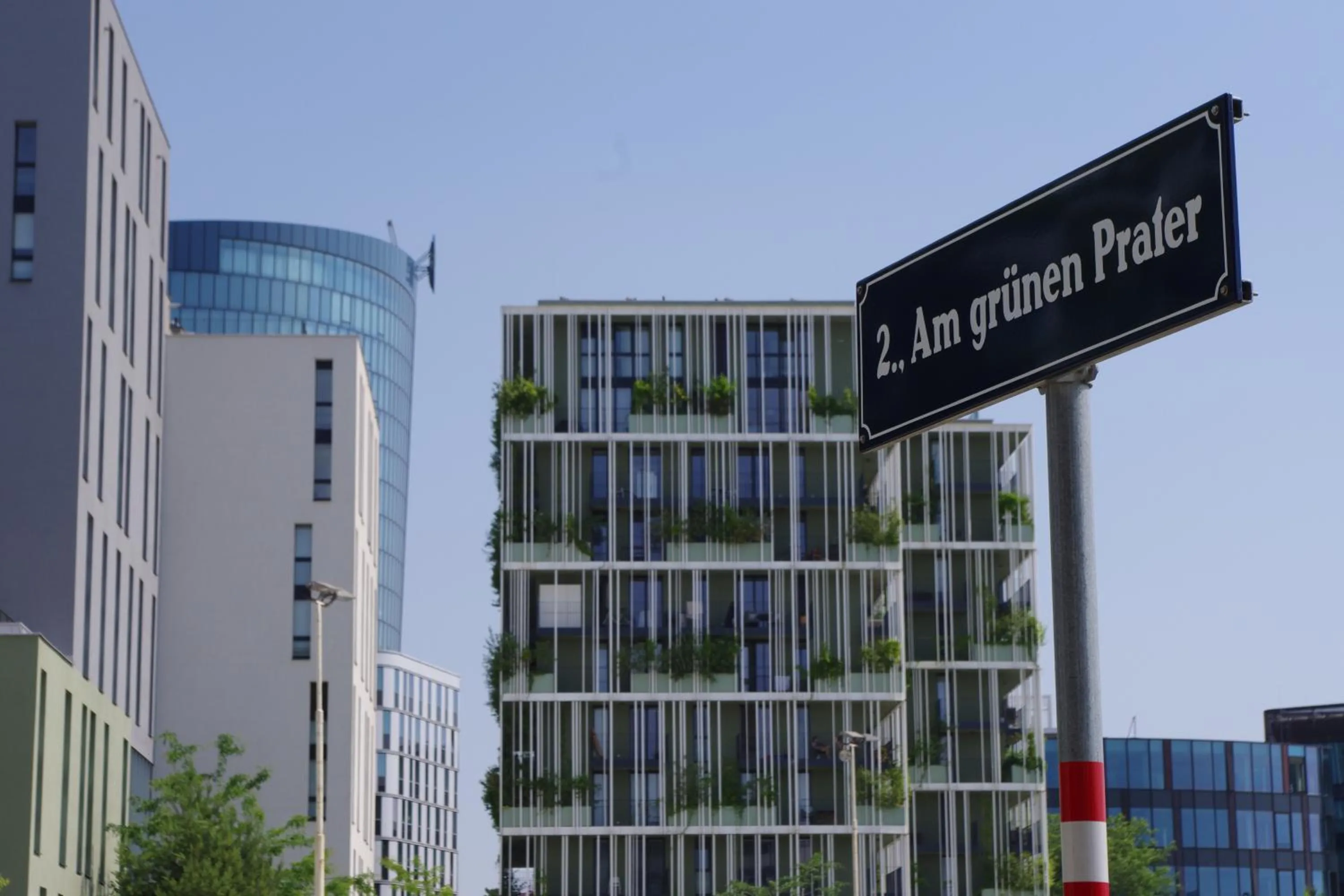 Property building in easy-flat Grüner Prater - Balcony Apartments near Metro