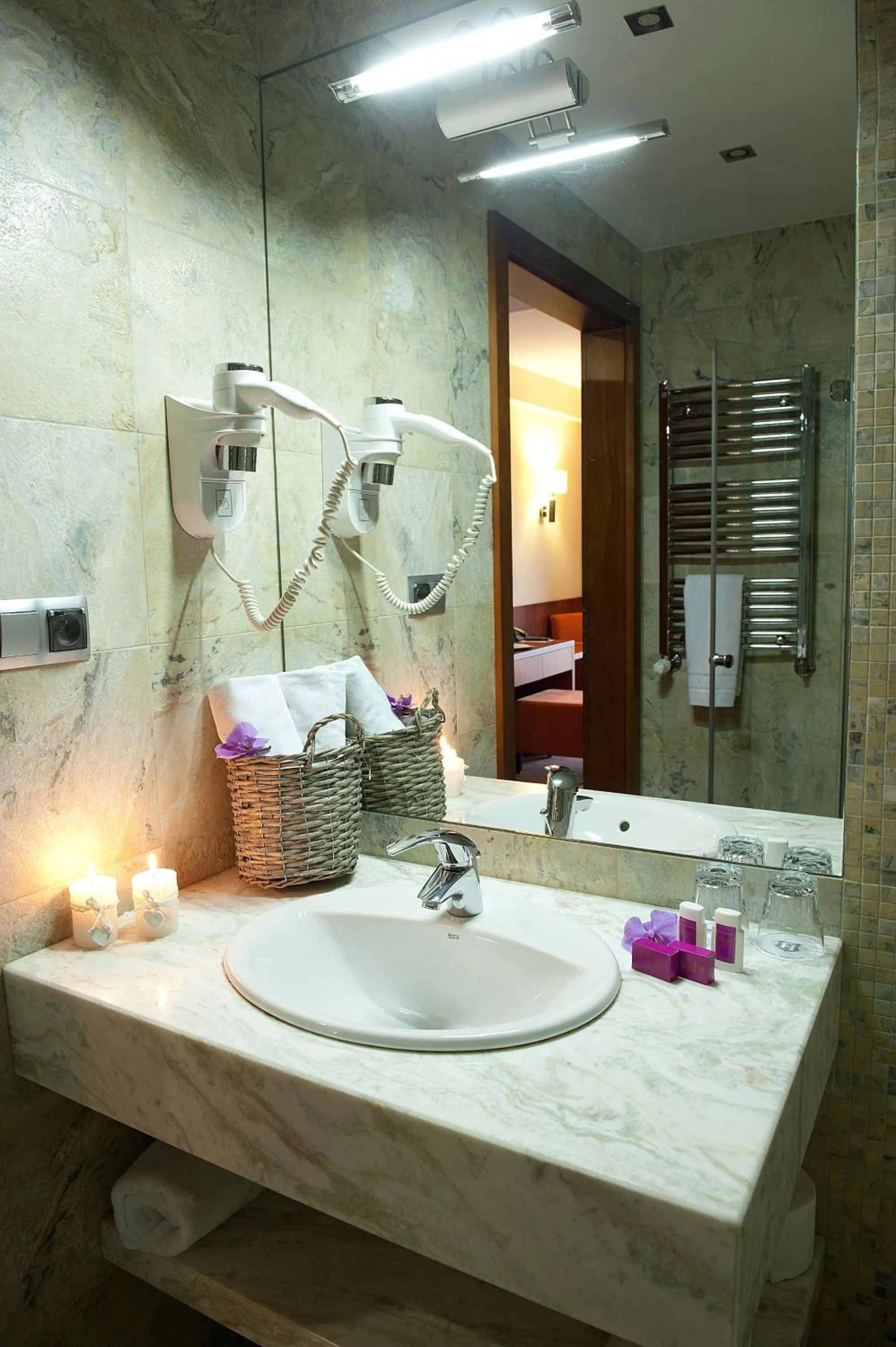 Bathroom in Hotel Amadeus