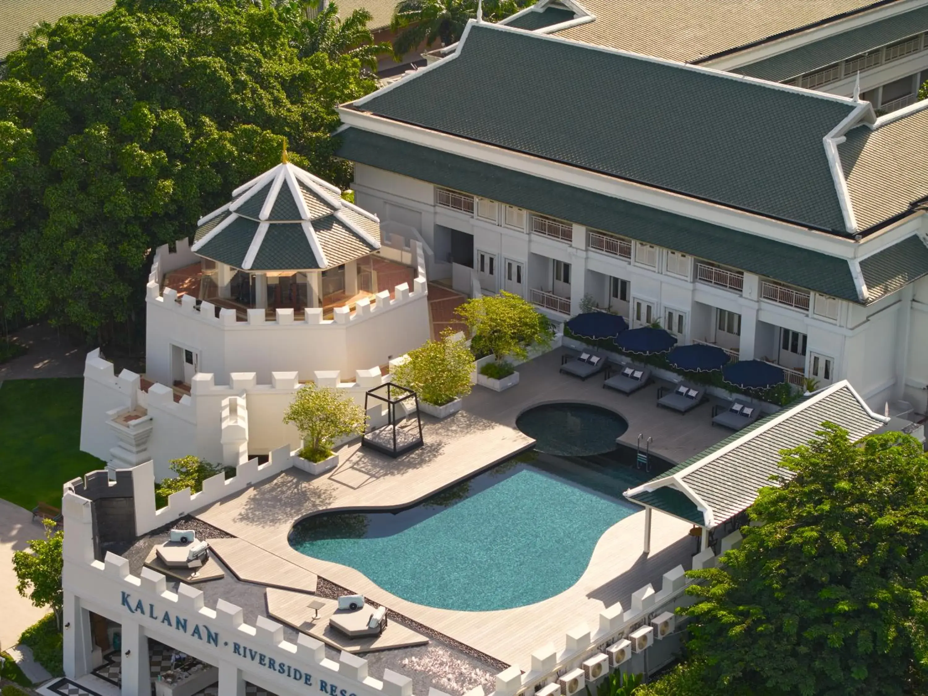 Swimming pool in Kalanan Riverside Resort Swimming pool in Kalanan Riverside Resort