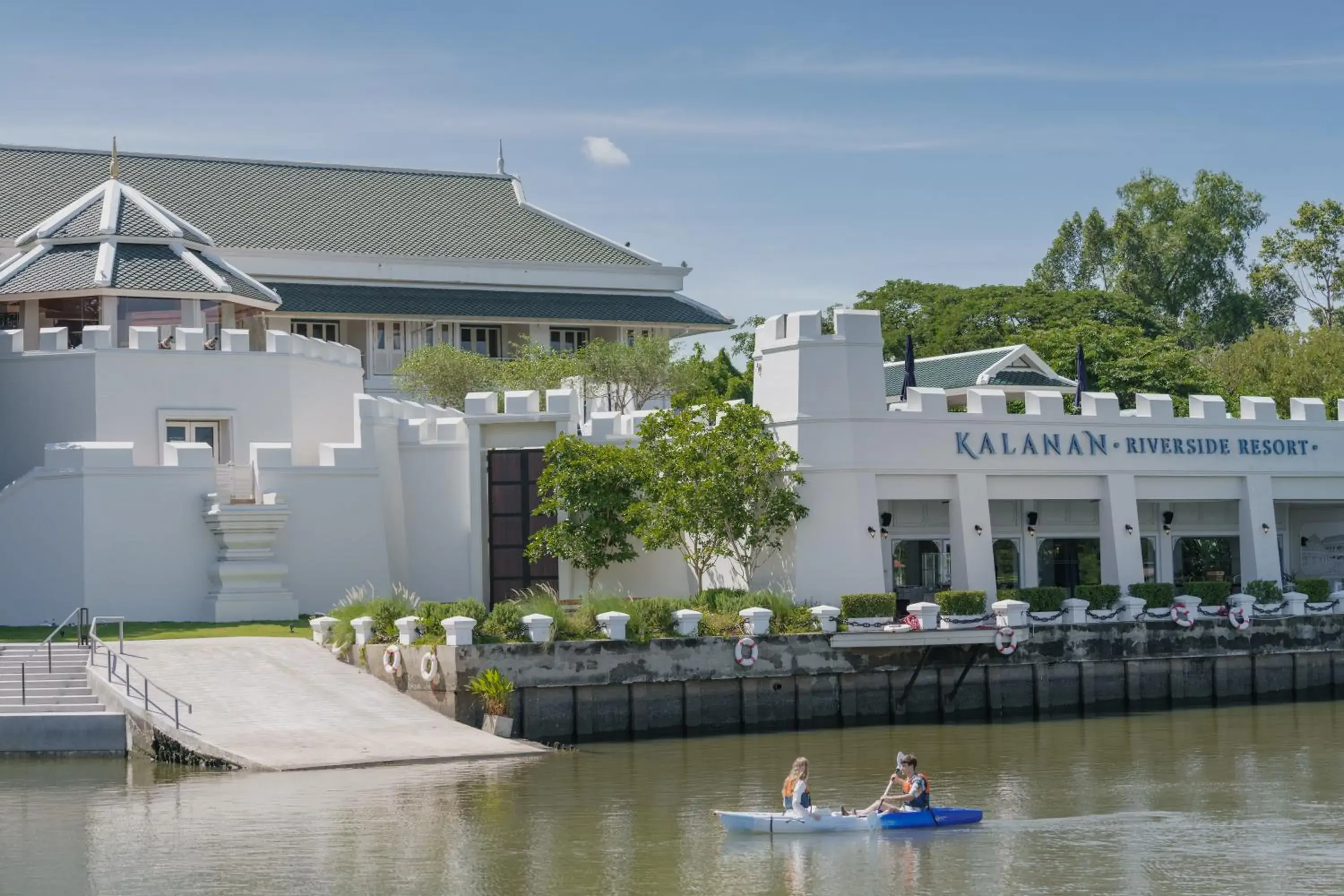 Property building in Kalanan Riverside Resort Property building in Kalanan Riverside Resort