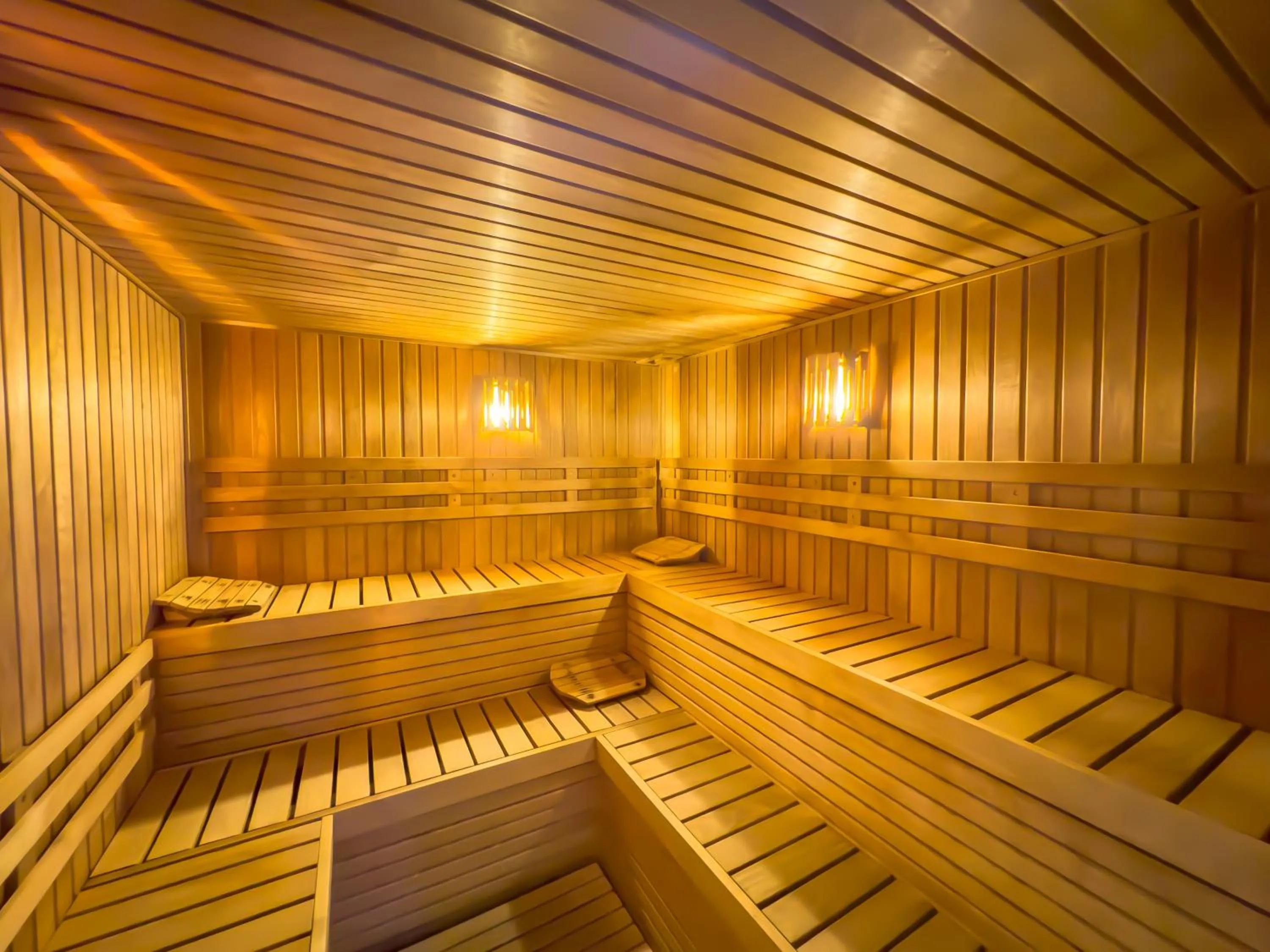 Sauna in Hotel Belvedere Wellness&SPA