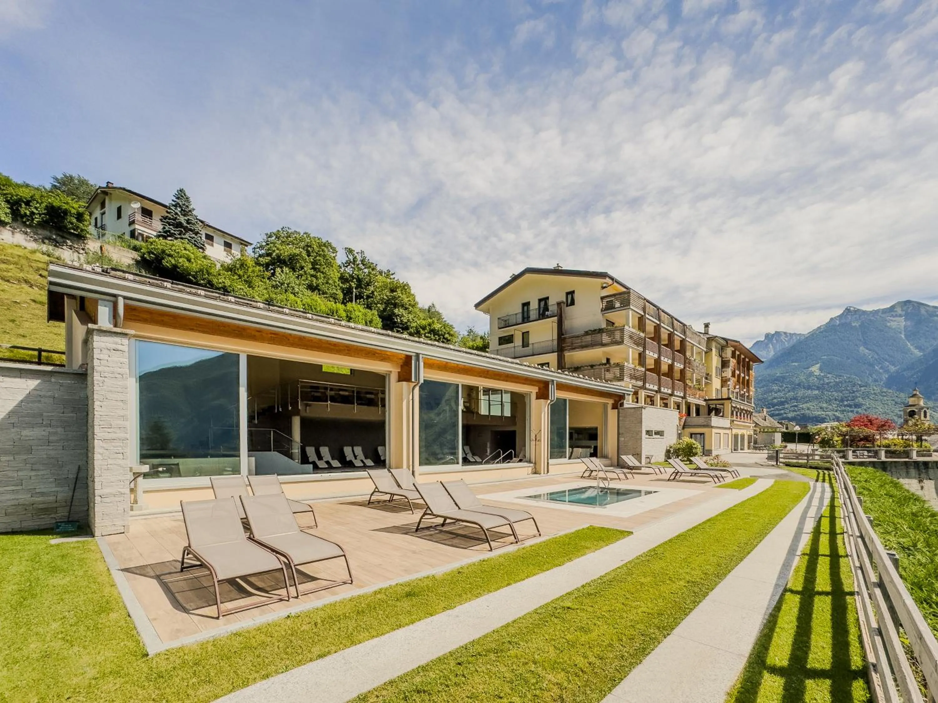 Swimming pool in Hotel Belvedere Wellness&SPA