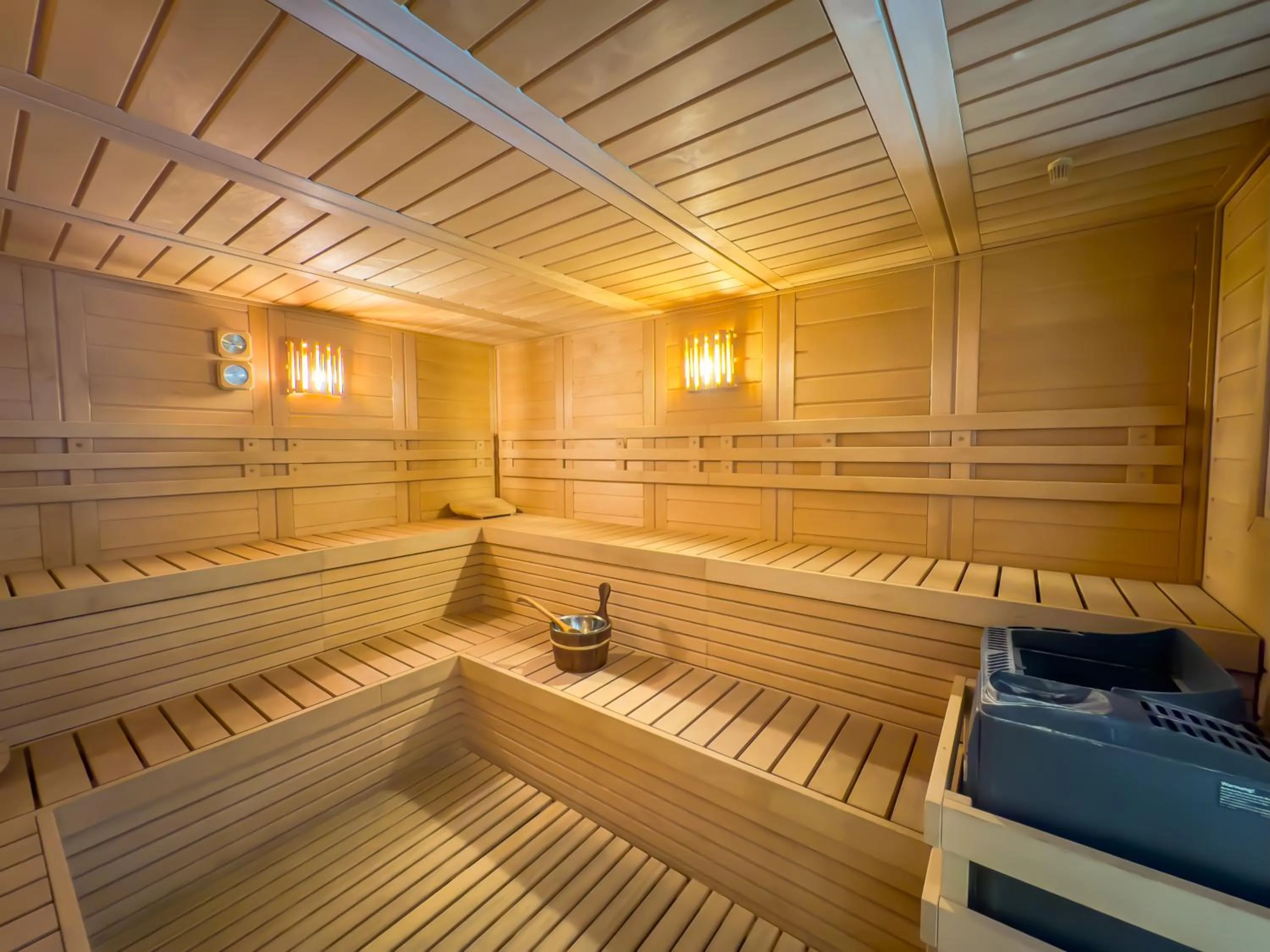 Sauna in Hotel Belvedere Wellness&SPA