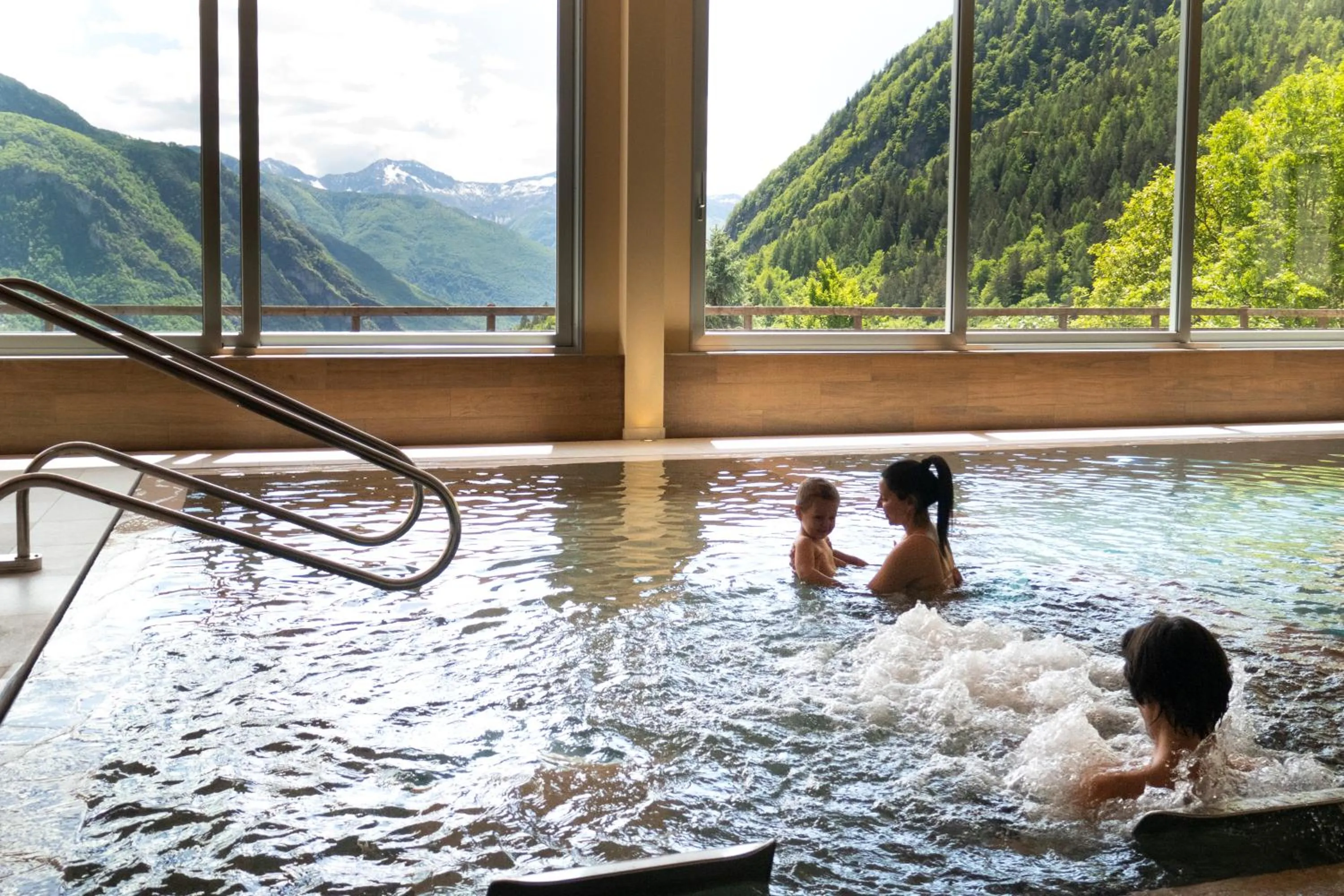 Swimming pool in Hotel Belvedere Wellness&SPA