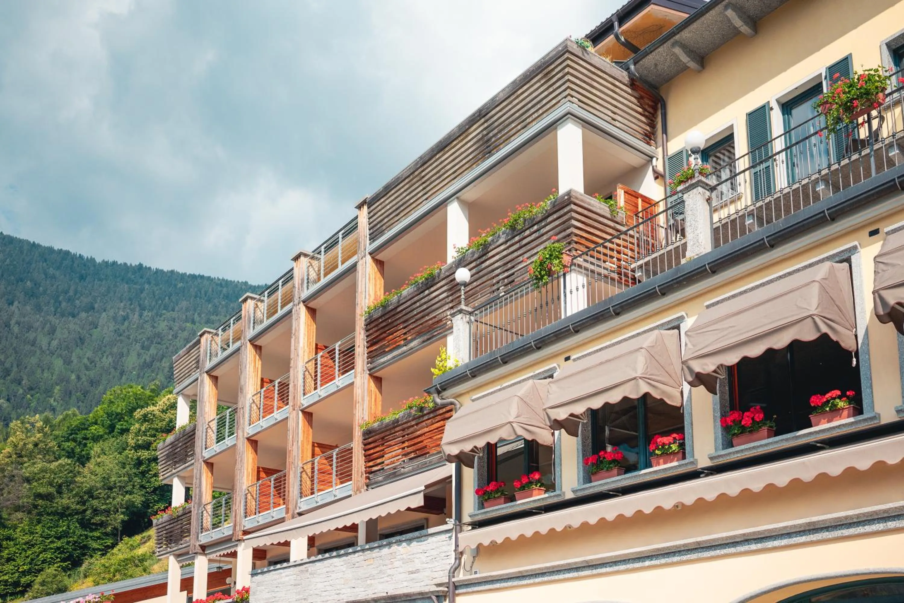 Property building in Hotel Belvedere Wellness&SPA