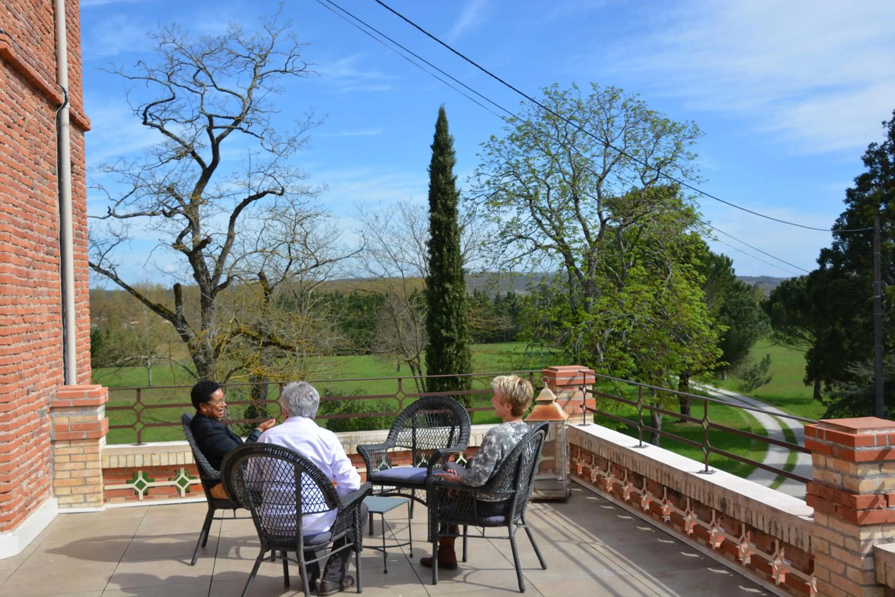 Balcony/Terrace in Domaine du Buc, Le Château