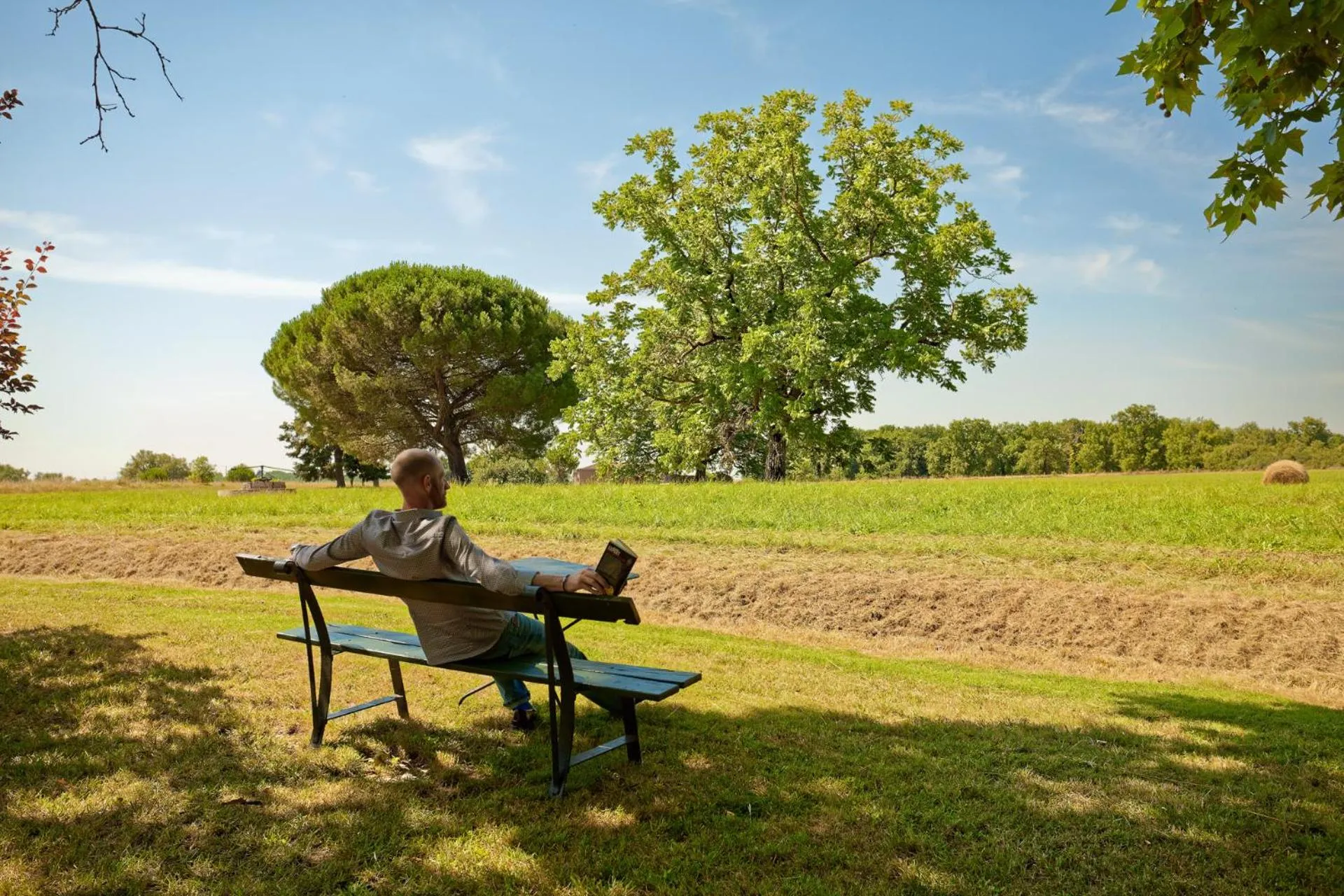 Patio in Domaine du Buc, Le Château