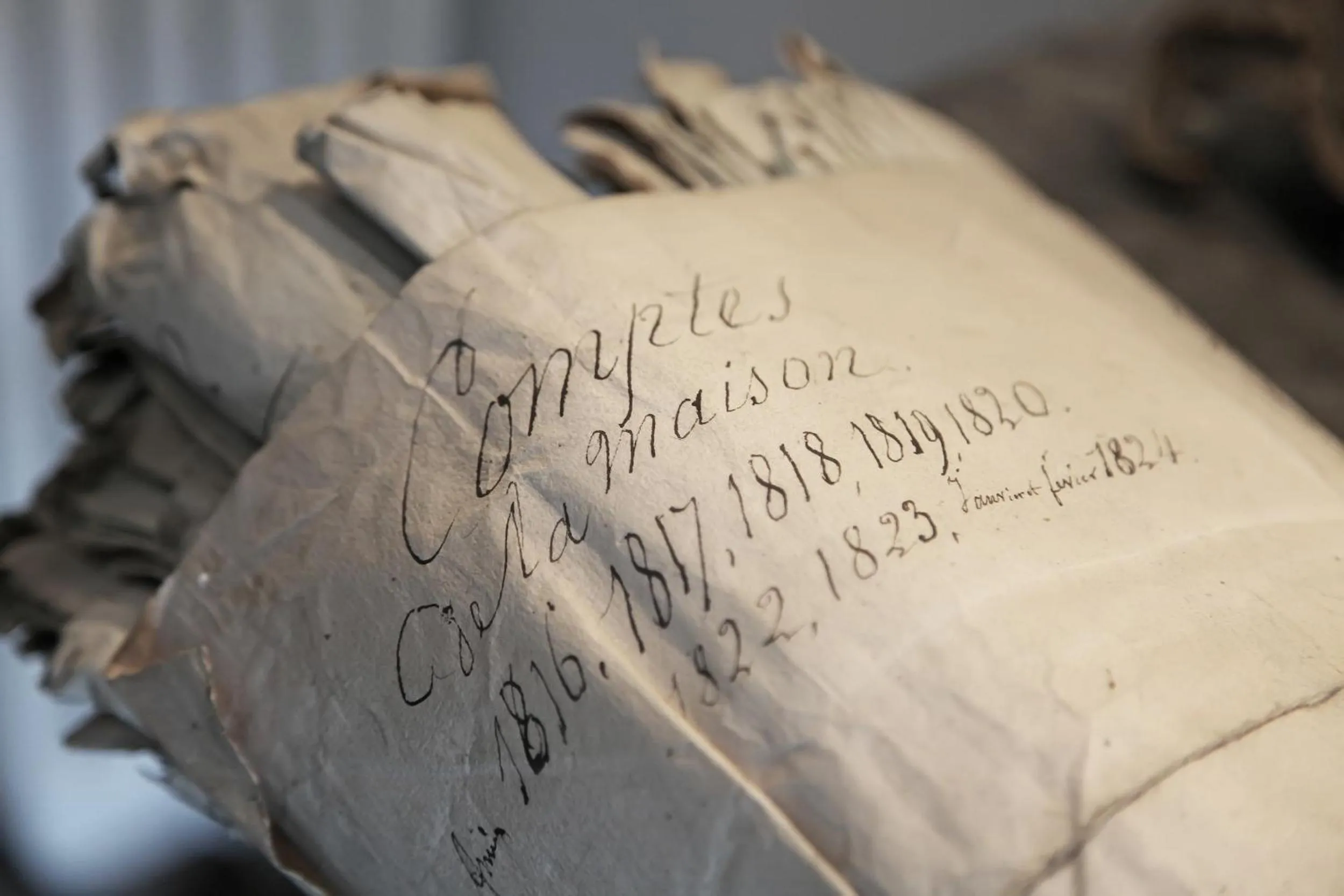 Decorative detail in Domaine du Buc, Le Château