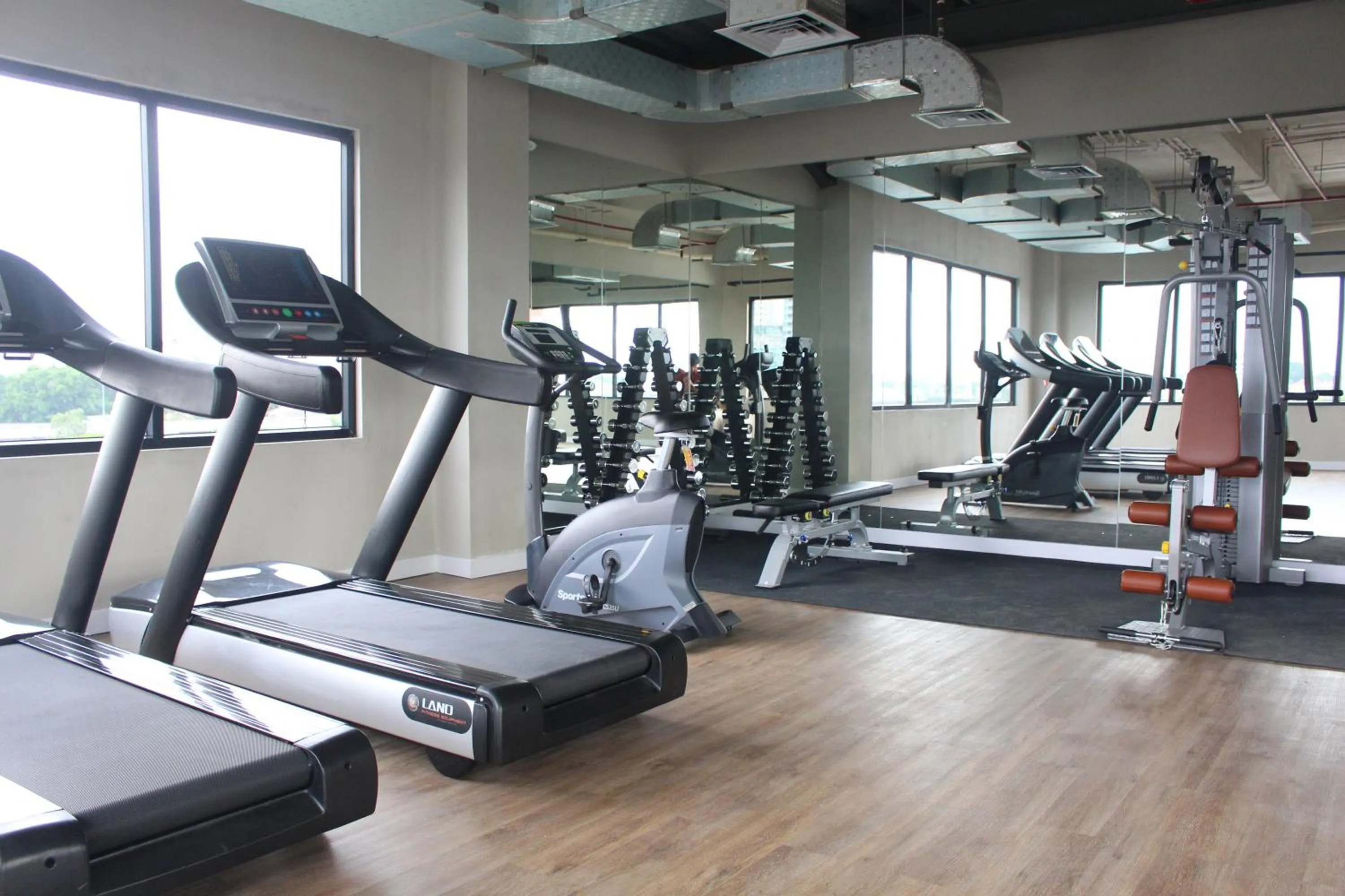 Fitness centre/facilities in Hotel Monopoli