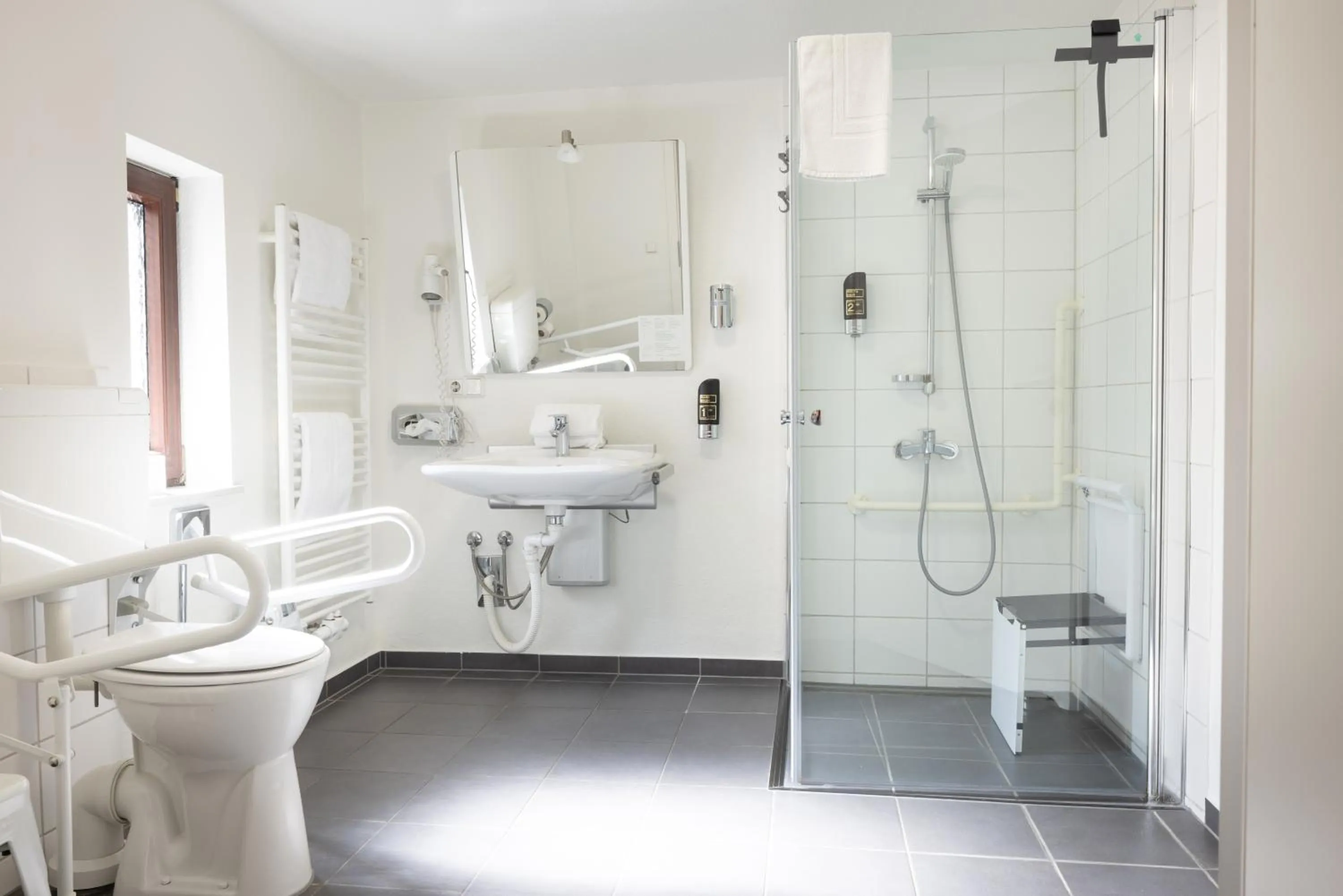 Shower in Hotel Gasthof Handewitt