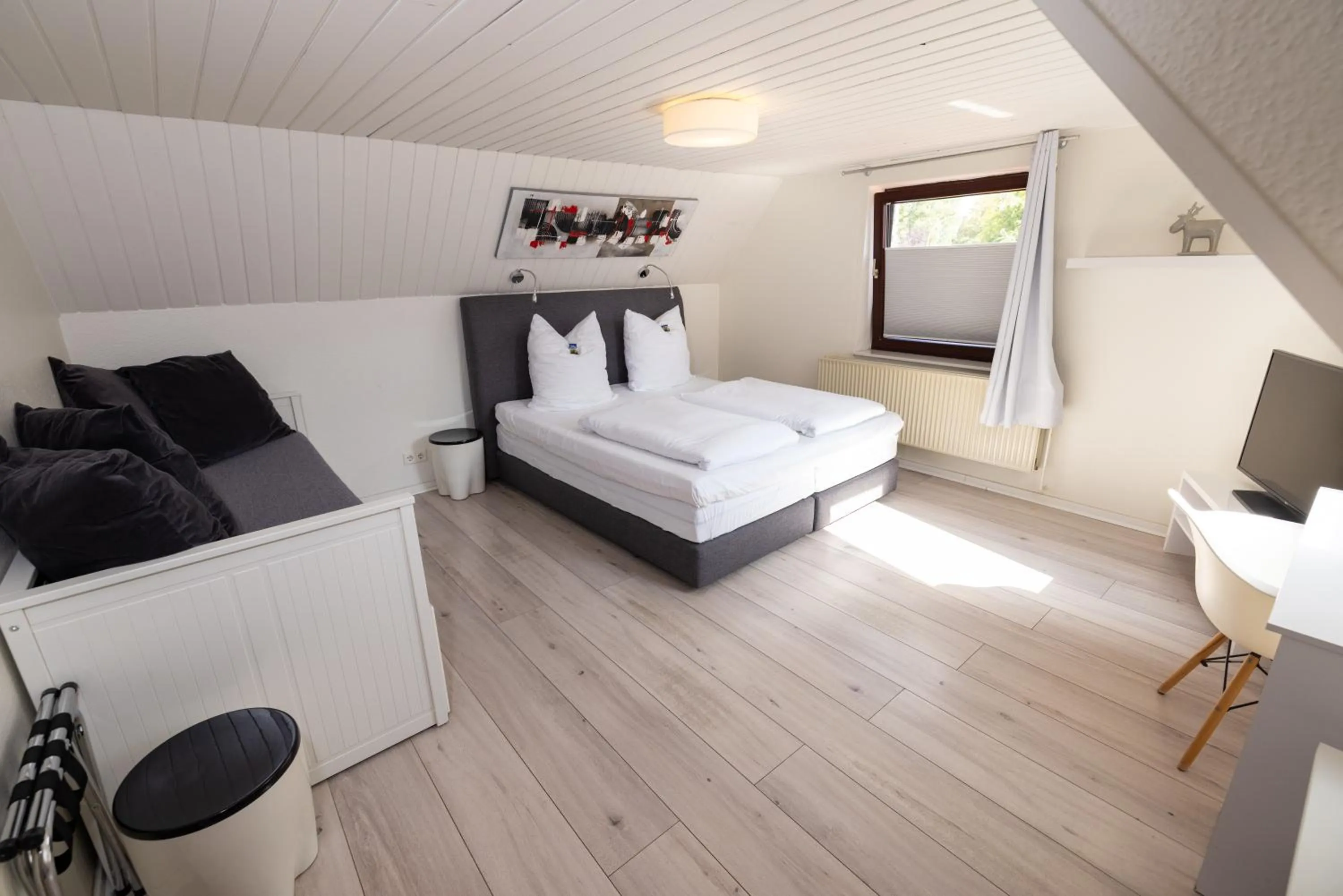 TV and multimedia, Bed in Hotel Gasthof Handewitt