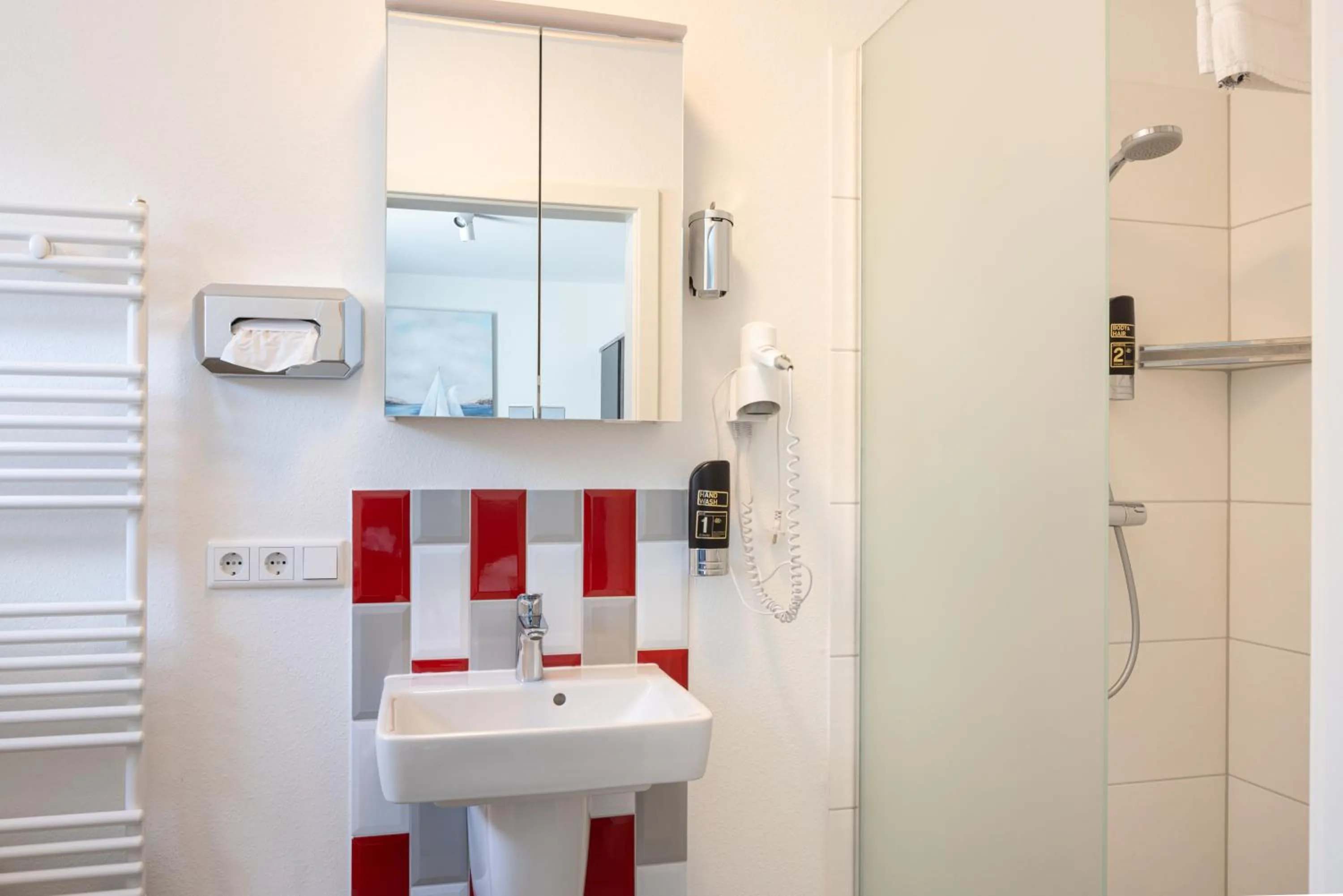 Shower in Hotel Gasthof Handewitt