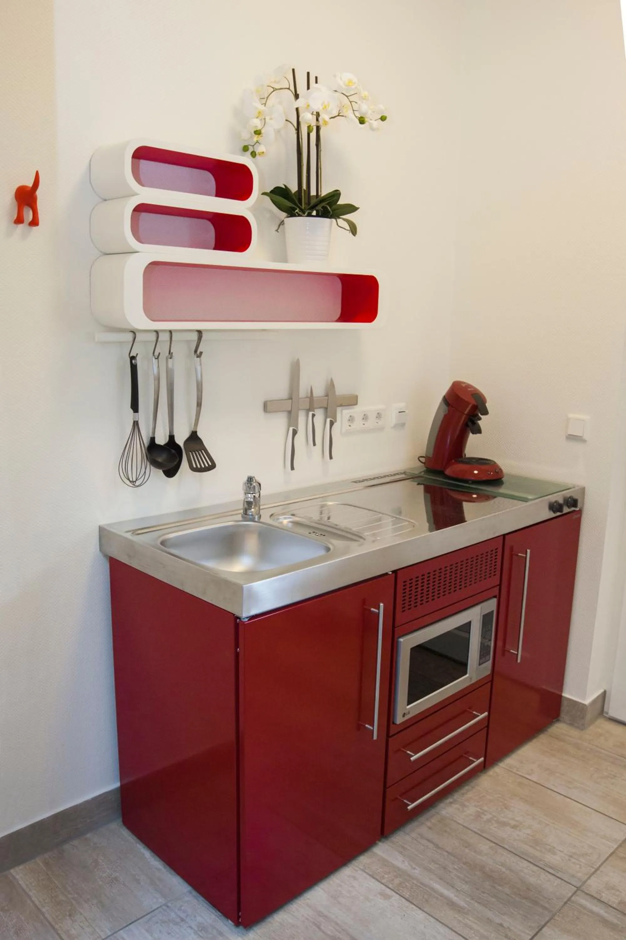 Kitchen or kitchenette in Hotel Gasthof Handewitt