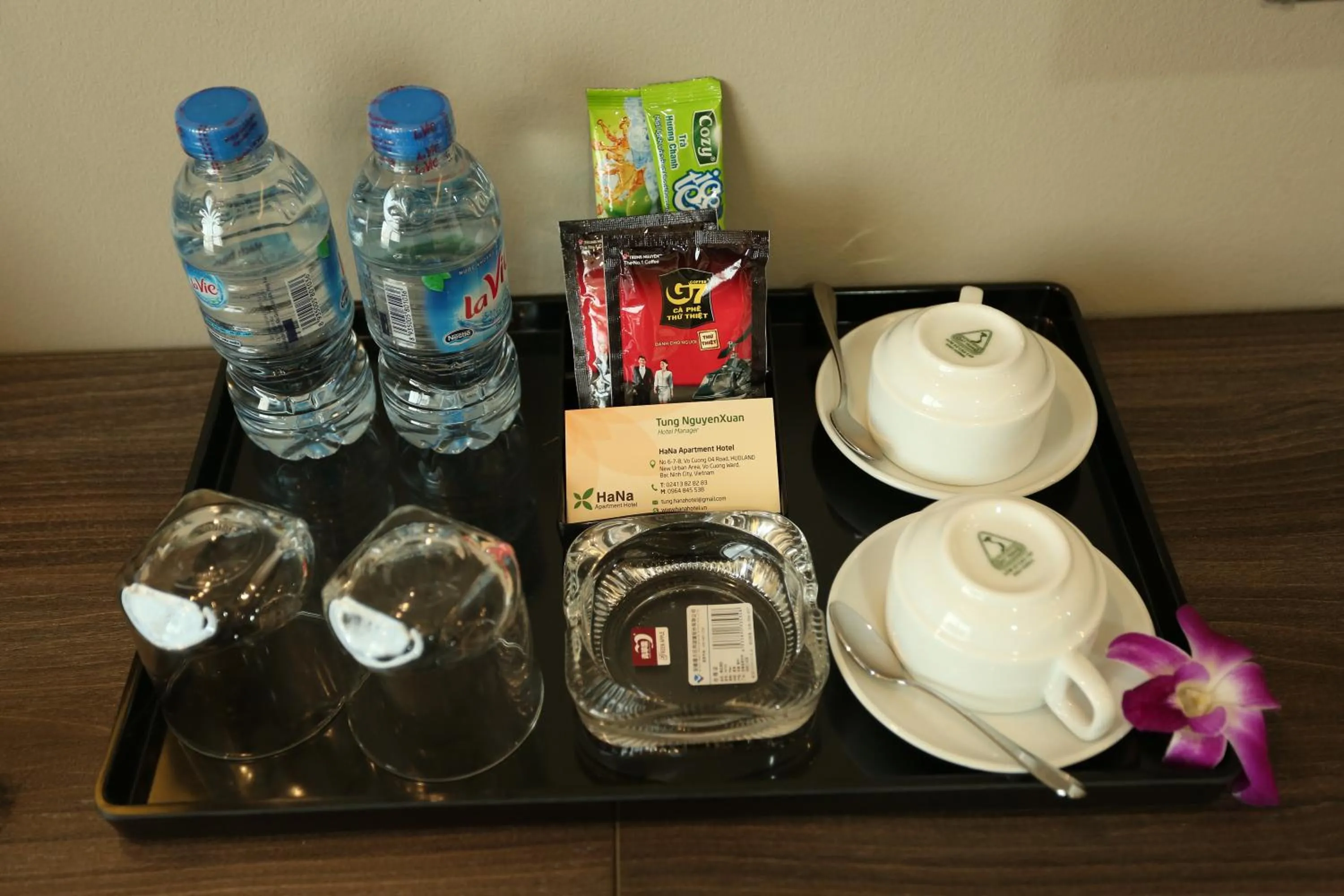 Coffee/tea facilities in Hana 2 Apartment & Hotel Bac Ninh