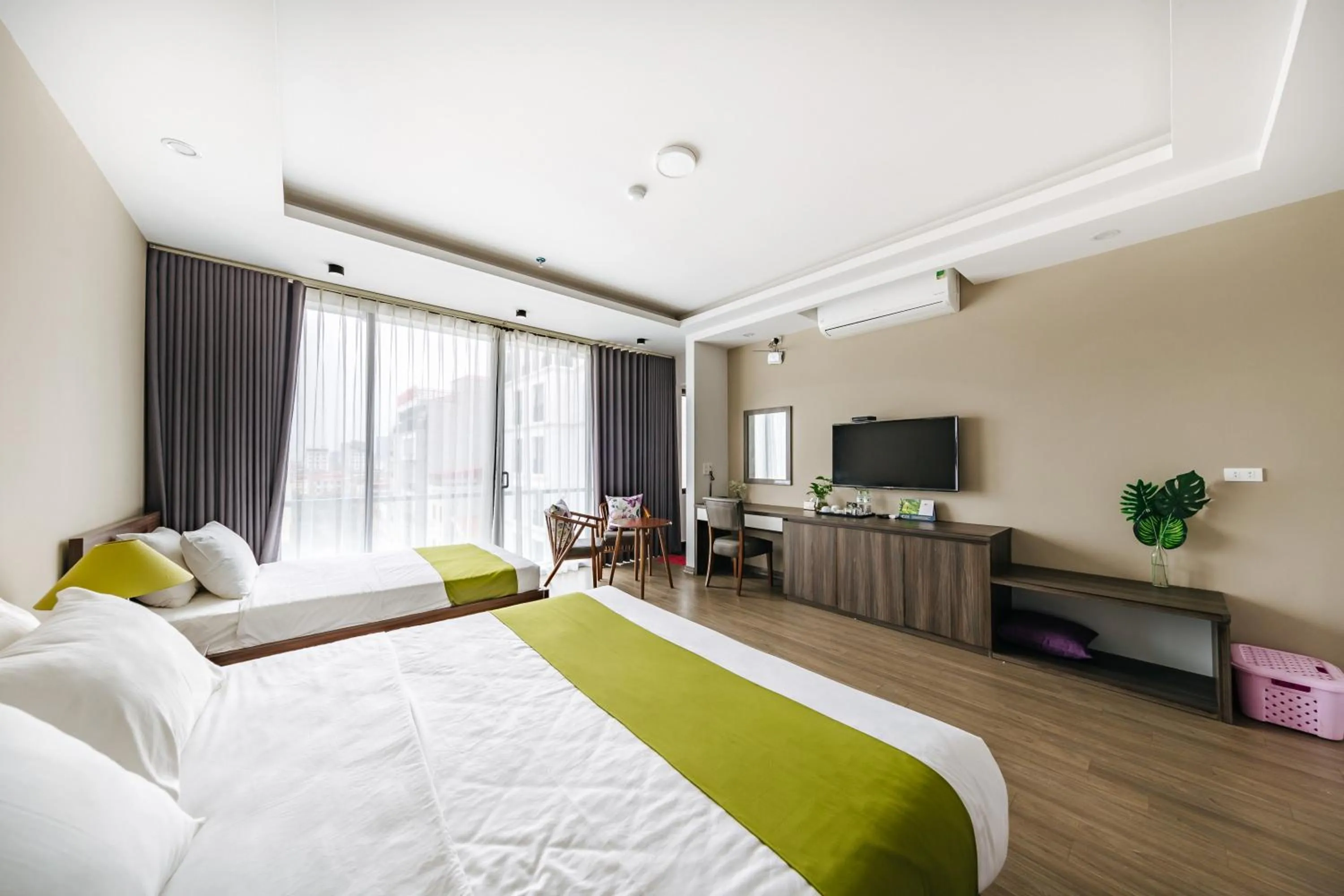 Bed in Hana 2 Apartment & Hotel Bac Ninh