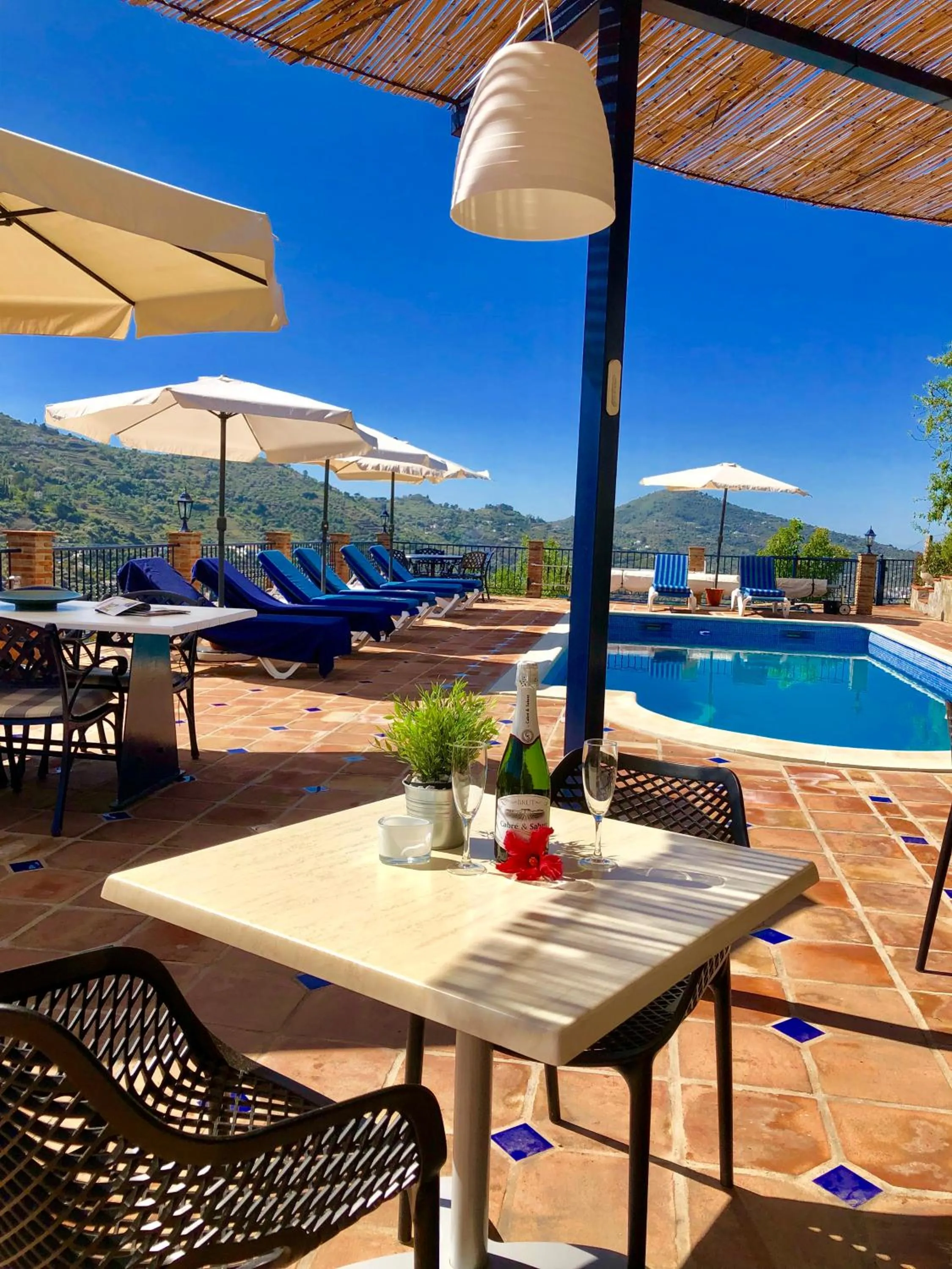 Balcony/Terrace in B&B Villa Archez