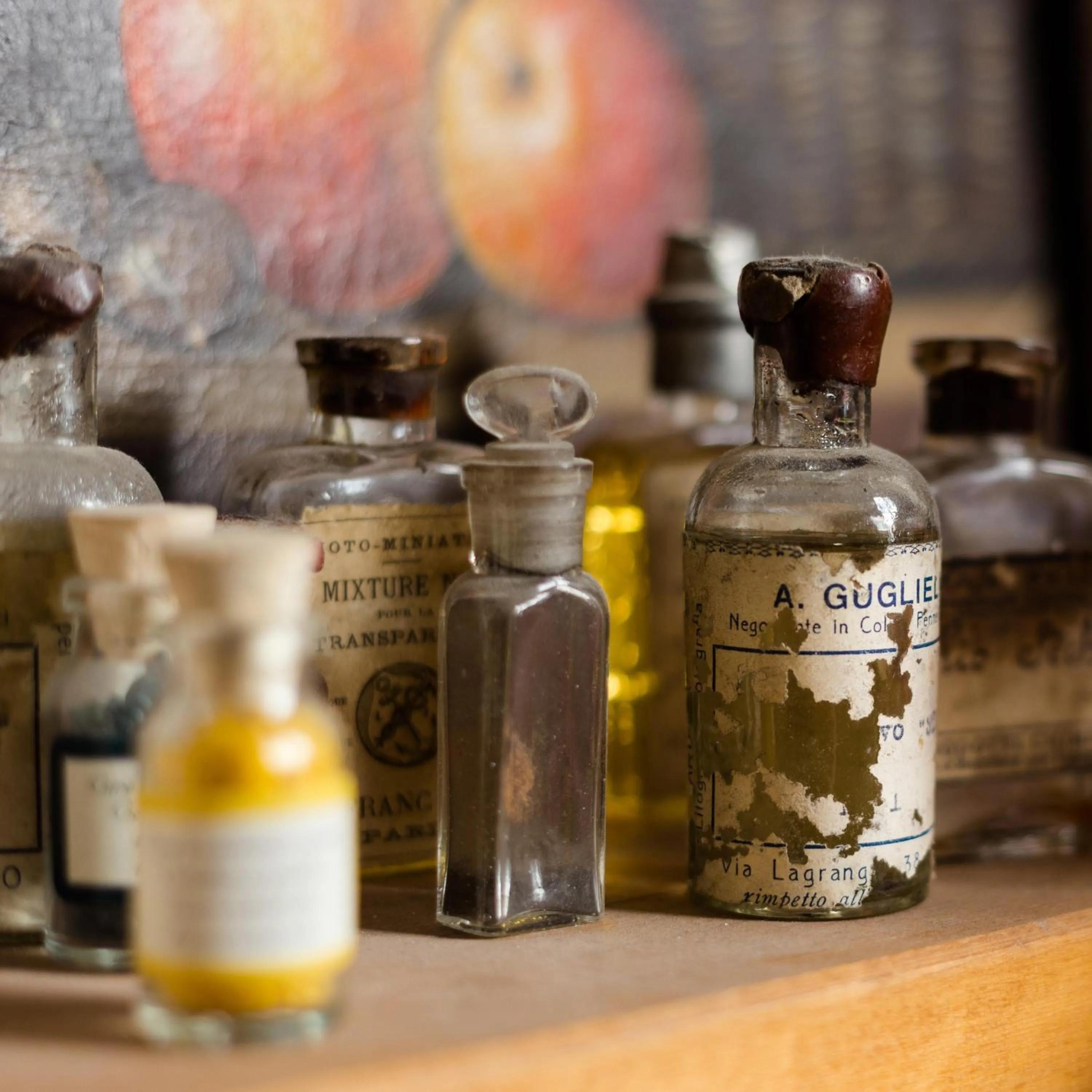 Decorative detail in Artemente Florence B&B