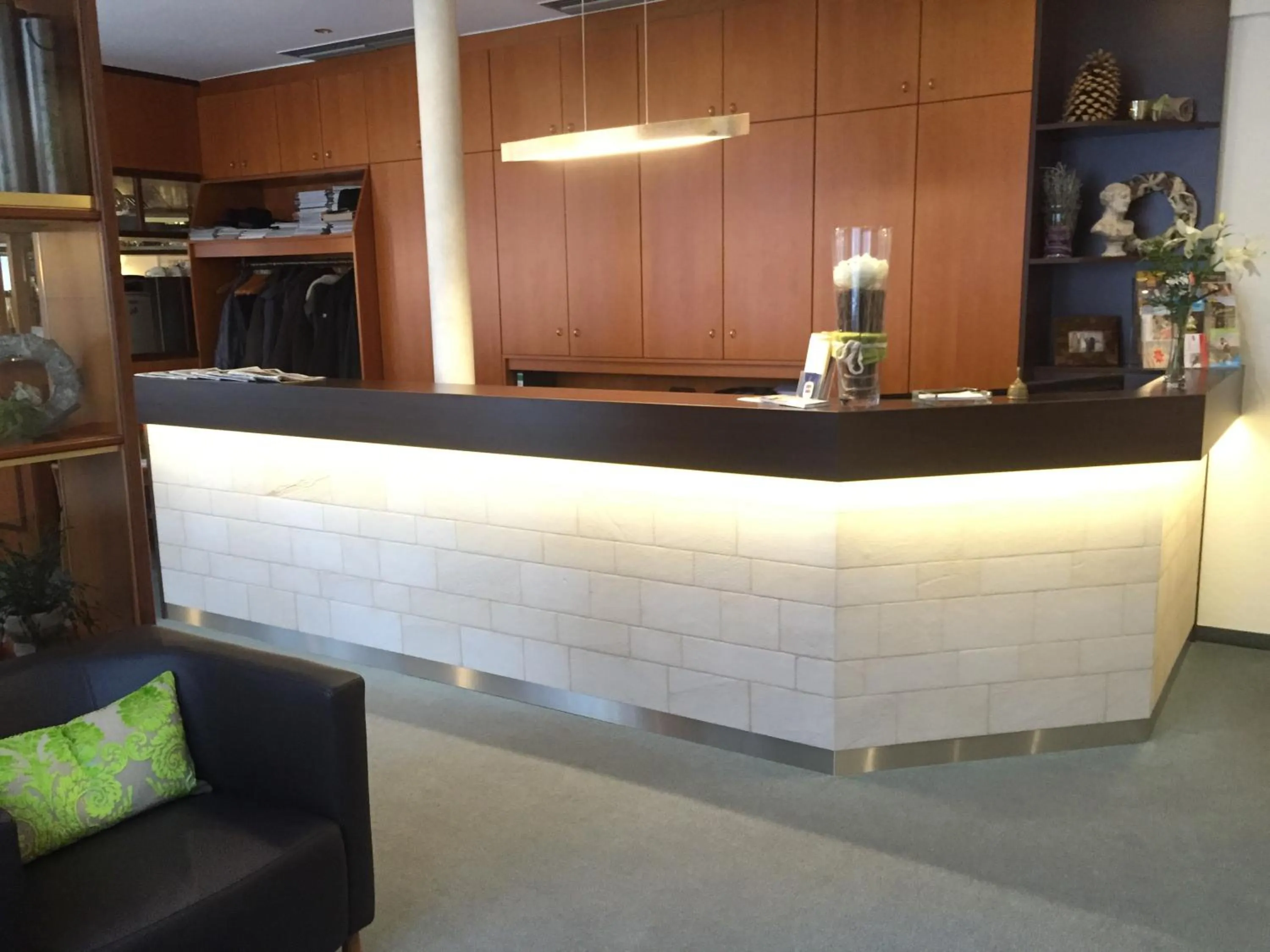 Lobby or reception in Hotel Kronprinz