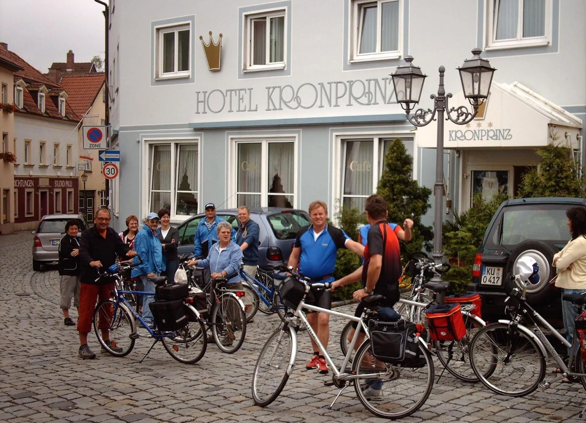 Cycling in Hotel Kronprinz