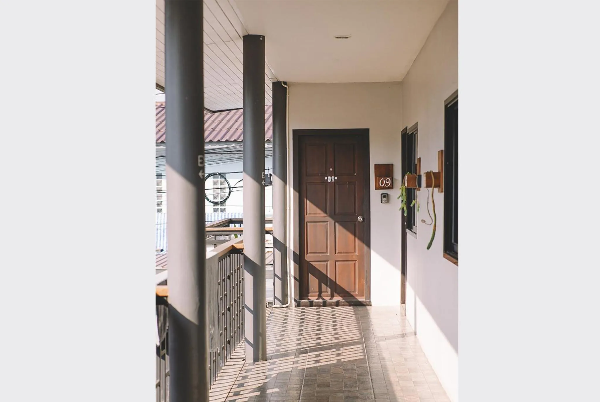 Facade/entrance in Sleepy House Chiang Rai