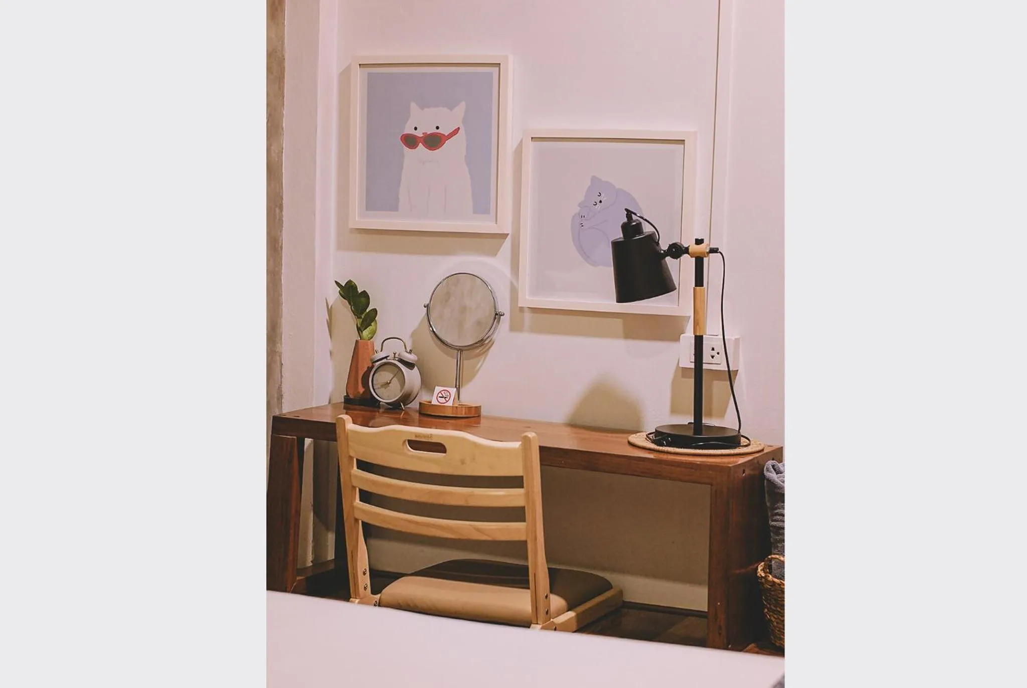 Decorative detail in Sleepy House Chiang Rai